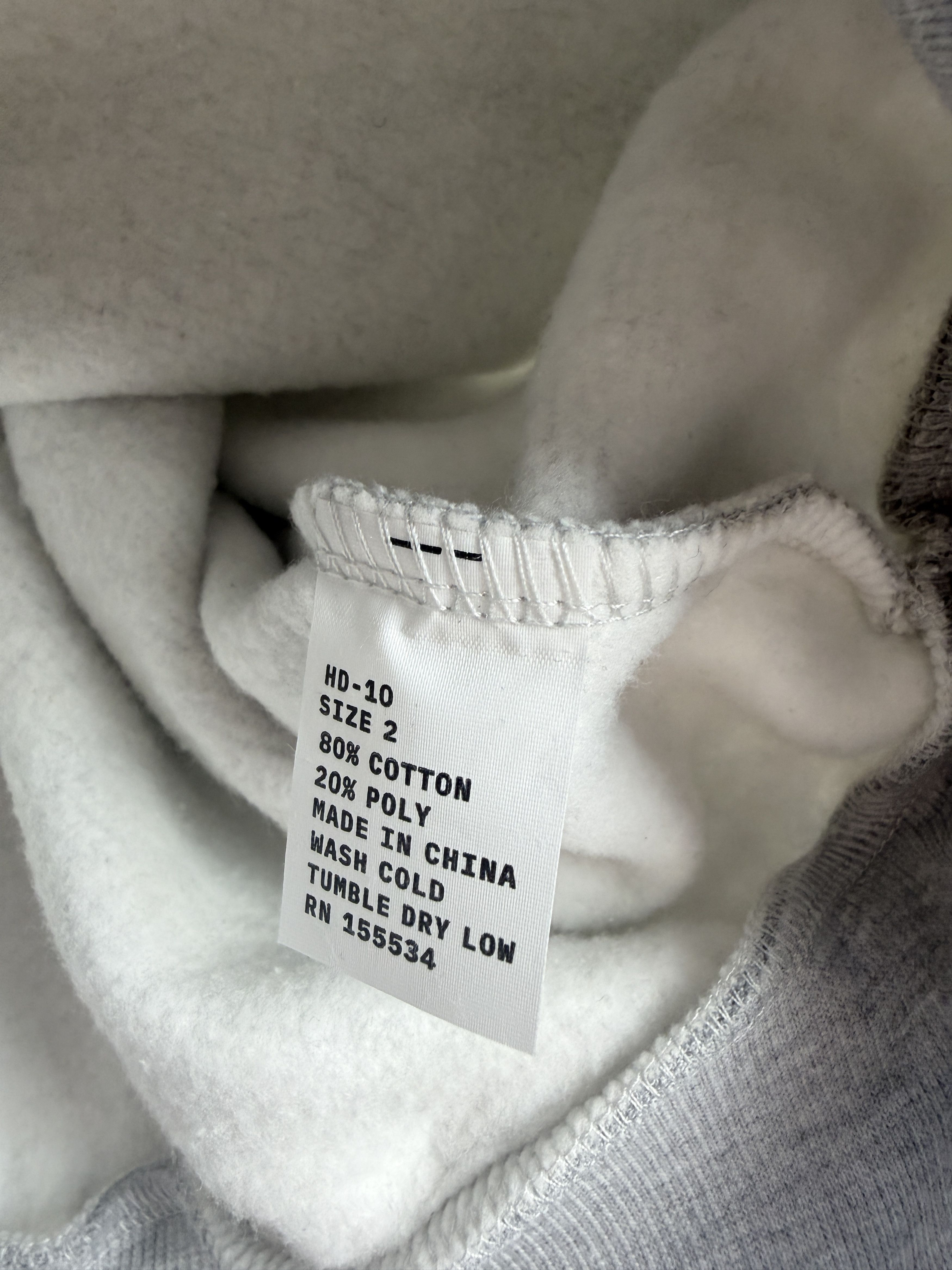 Yeezy YZY HD-10 Grey Zip-Up Hoodie Yeezy New Size US M / EU 48-50 / 2 - 6 Thumbnail