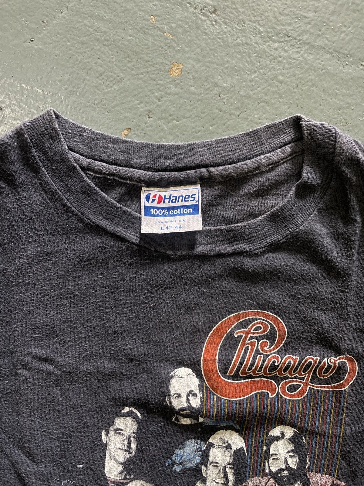 Band Tees × Vintage Vintage 80s “Chicago” Pop Rock Band Tees Size US L / EU 52-54 / 3 - 3 Thumbnail