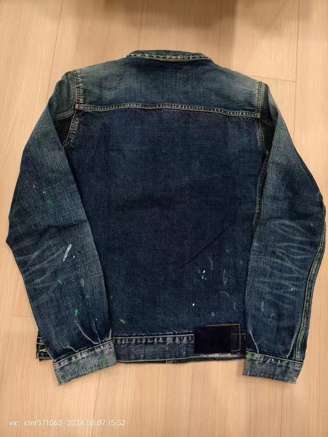 Visvim visvim 19SS 101 JKT DMGD-1002 Mud Splatter Jacket Size US XL / EU 56 / 4 - 6 Thumbnail
