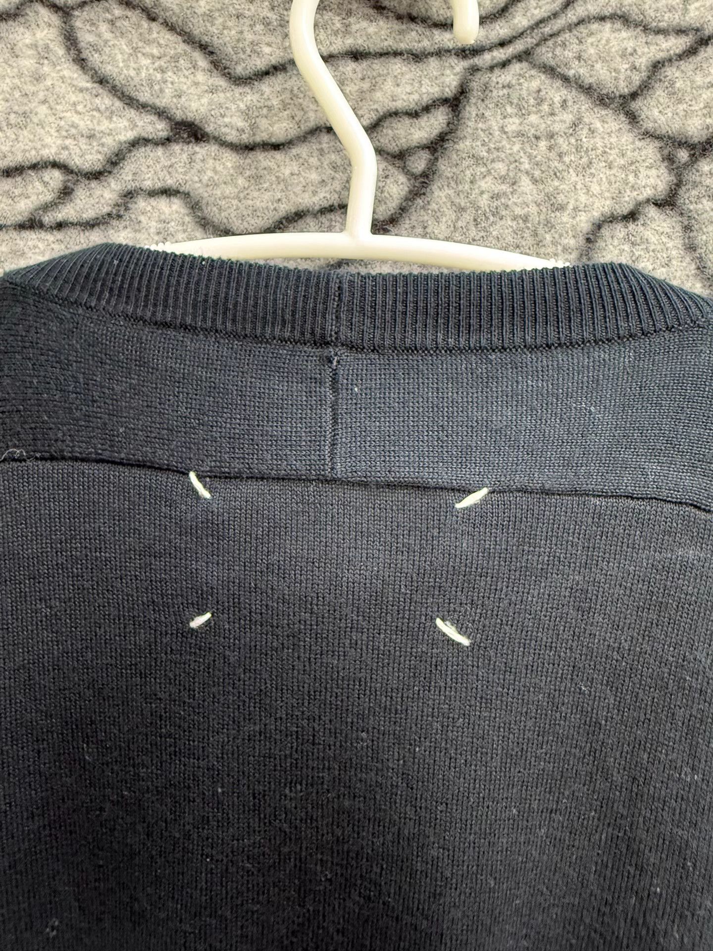 Maison Margiela Margiela Deconstructed Leather Sweater K20 Size US XL / EU 56 / 4 - 3 Thumbnail