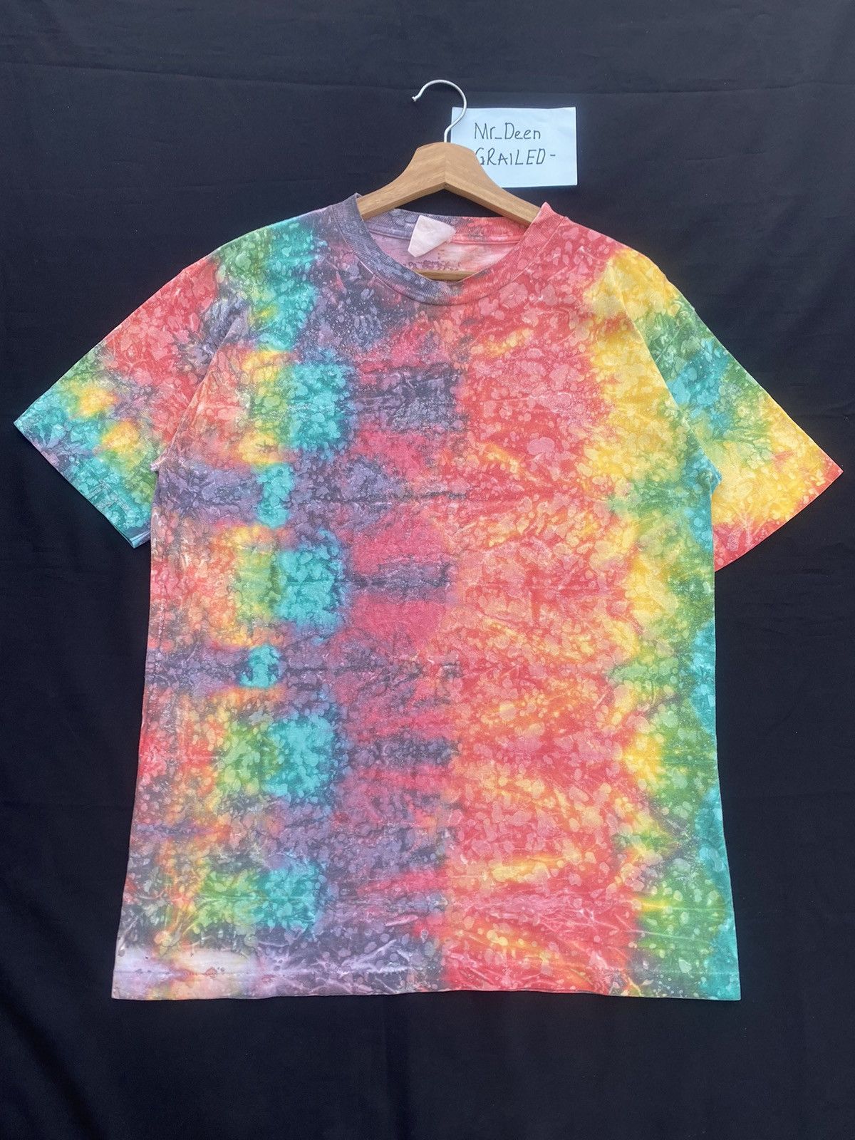 Vintage Rare Vintage Tie Dye Tshirt (Single Stitches) Size US M / EU 48-50 / 2 - 1 Thumbnail