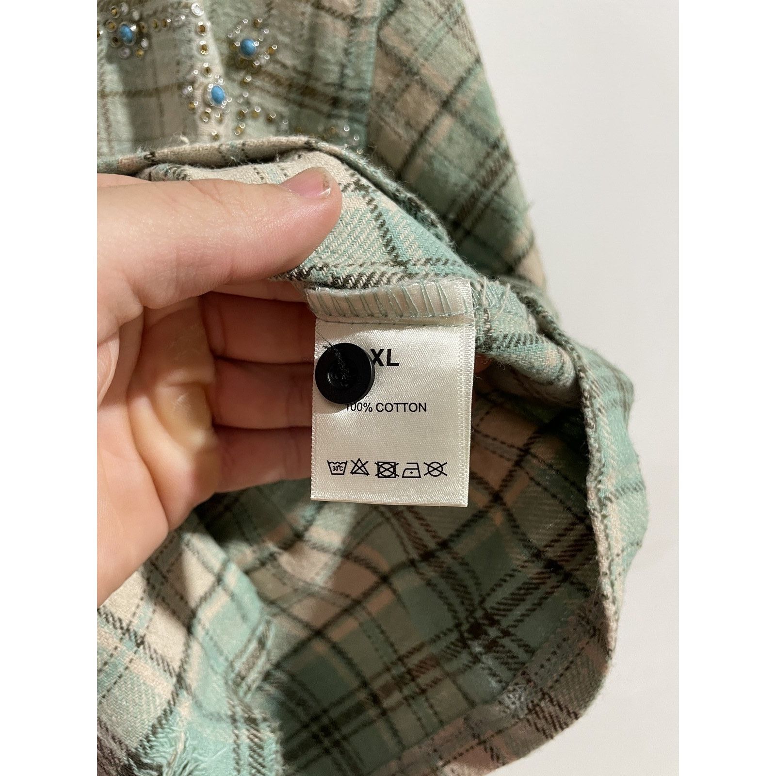 Vale VALE FOREVER LITTLE GEMS FLANNEL SIZE XL NEW Size US XL / EU 56 / 4 - 4 Thumbnail