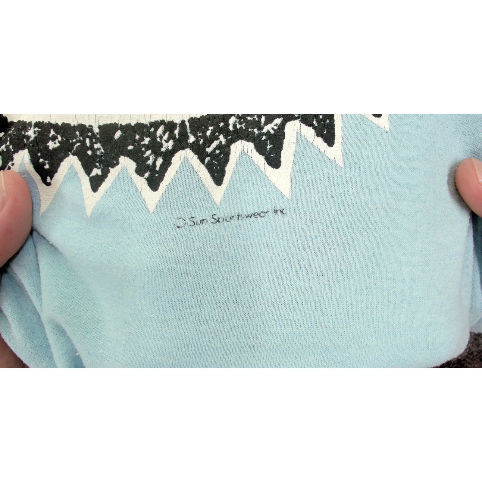 Vintage 80s Sun Sportswear Tennessee Single Stitch Boxy Tee XXL USA Size US XXL / EU 58 / 5 - 7 Thumbnail