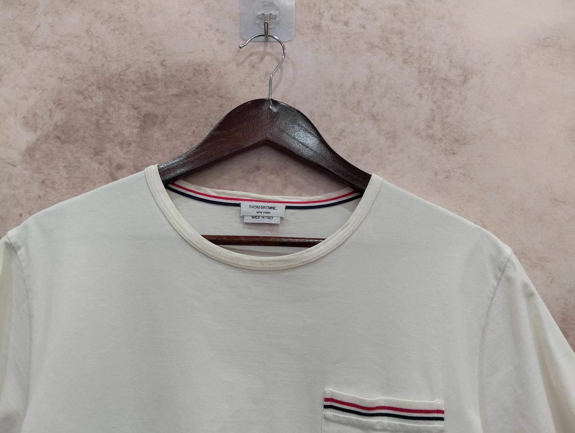 Thom Browne THOM BROWNE White Short Sleeve T-Shirt 2 Size US M / EU 48-50 / 2 - 7 Thumbnail