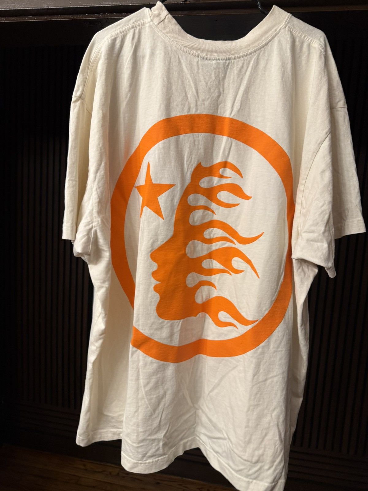 HELLSTAR Hellstar Classic Tee (Sail/Orange) size XXXL Size US XXL / EU 58 / 5 - 6 Thumbnail