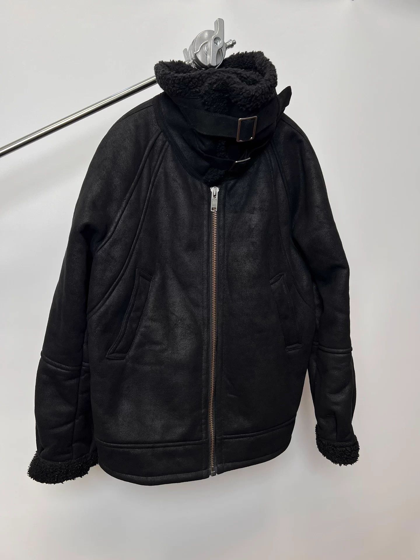 Other PERVERZE Stand Collar Suede Polar Fleece Cotton Jacket Size US L / EU 52-54 / 3 - 2 Thumbnail