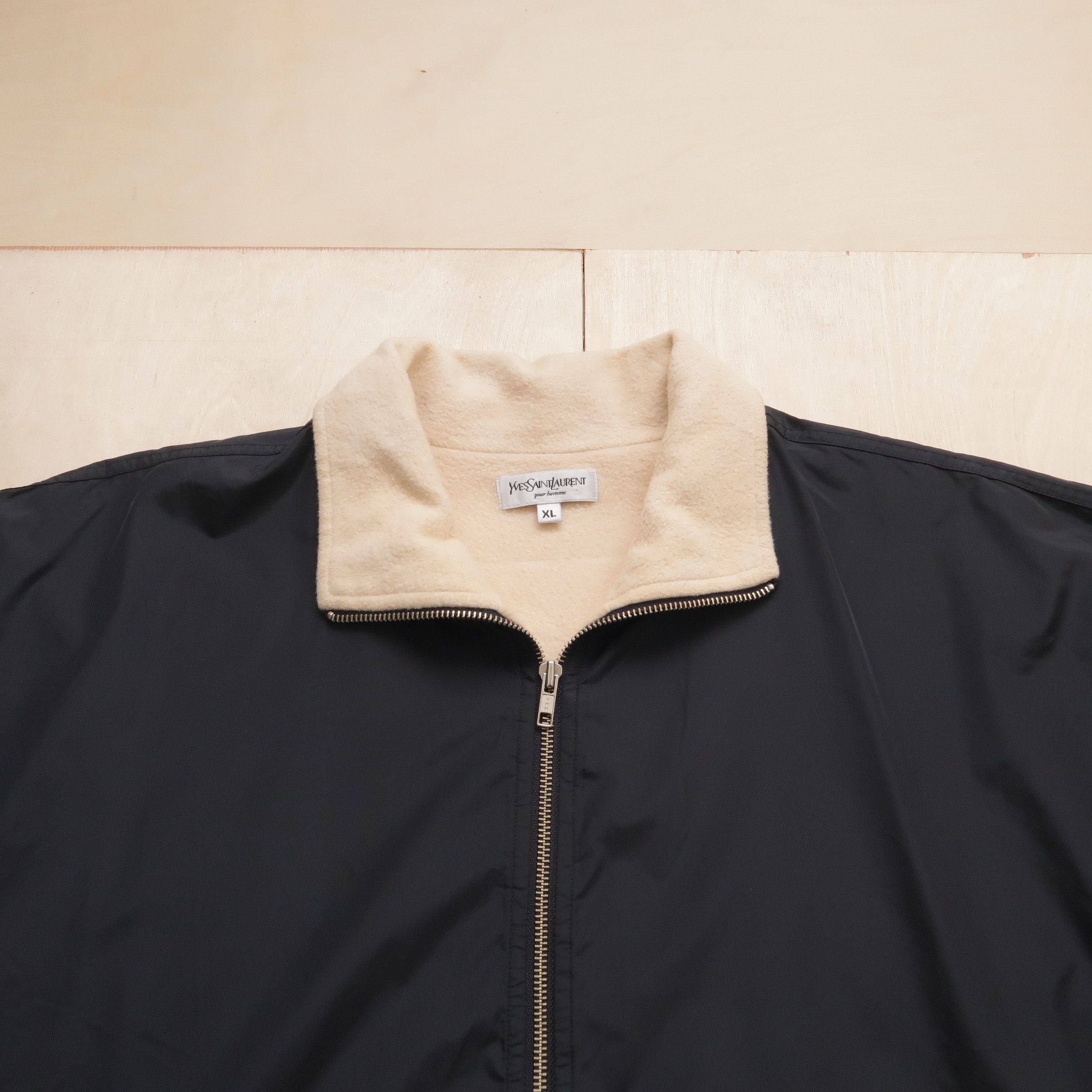 Yves Saint Laurent Yves Saint Laurent YSL Pour Homme Big Logo Jacket Size US XL / EU 56 / 4 - 3 Thumbnail