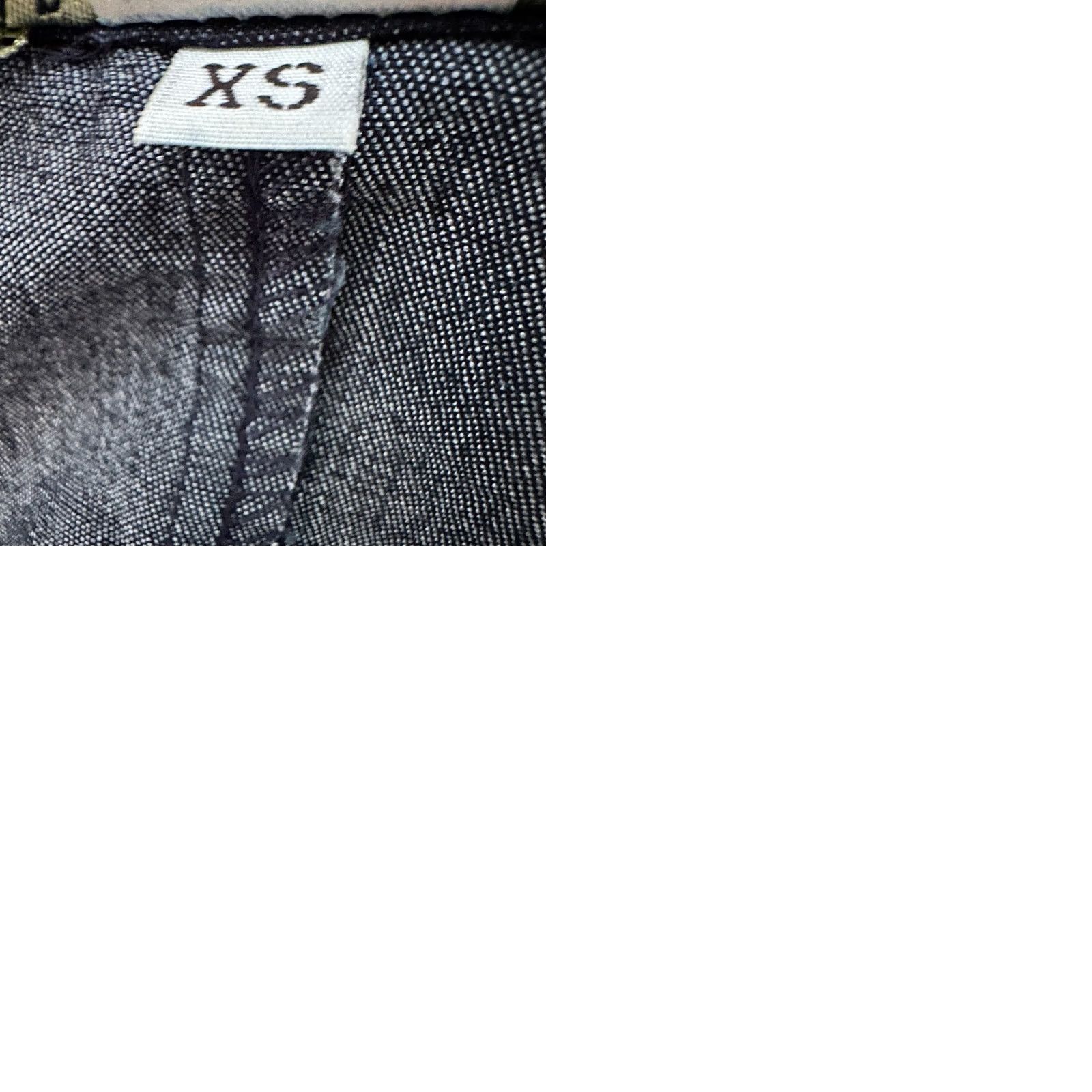 Anthropologie VINTAGE Anthropologie Jacket Womens XS Blue Cotton Denim Pockets Regular Fit Button Closure Size 26" / US 2 / IT 38 - 9 Thumbnail