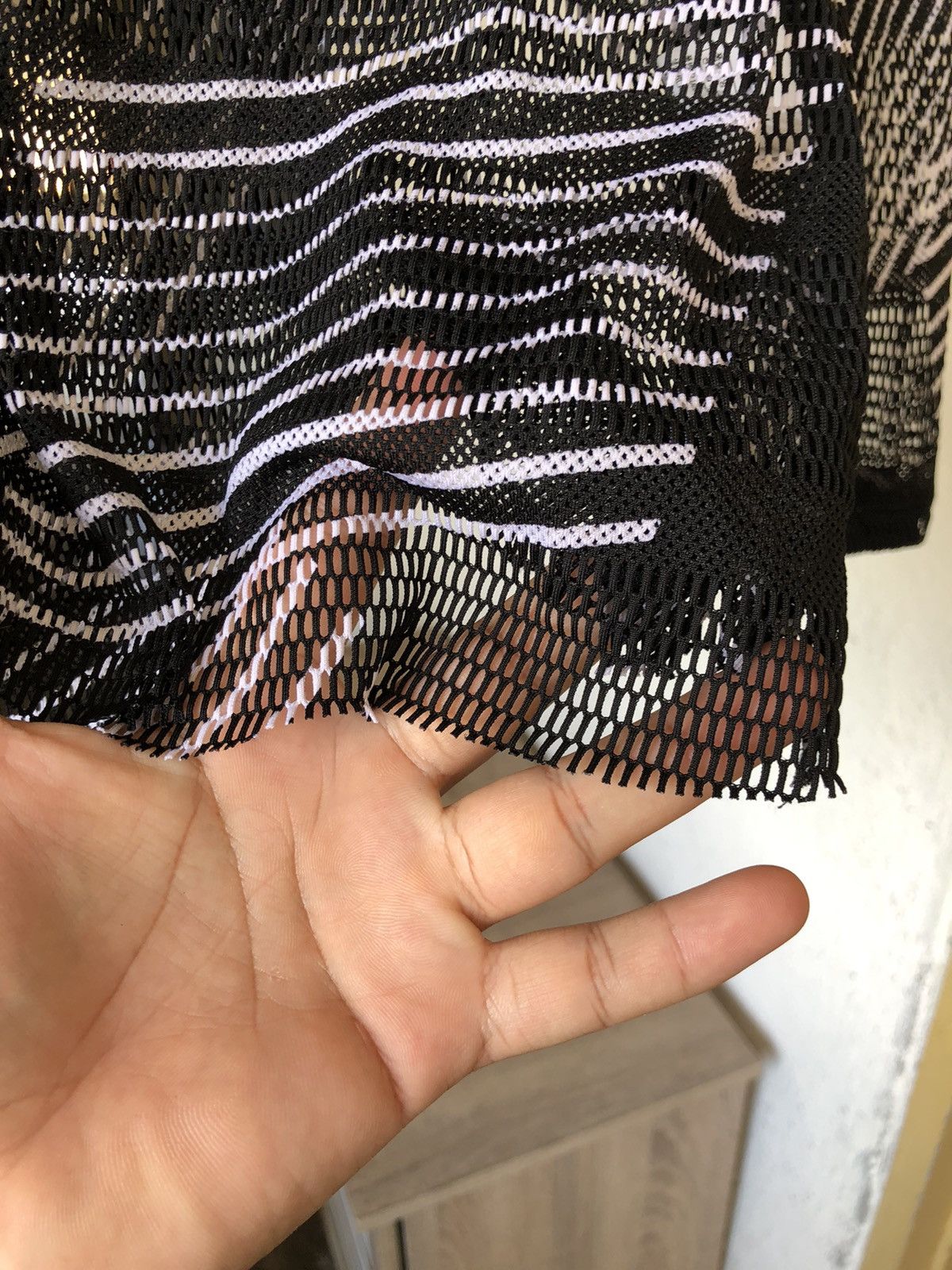 Japanese Brand Issey Miyake Design Program Transparent Button Up Shirt Size XS / US 0-2 / IT 36-38 - 8 Thumbnail
