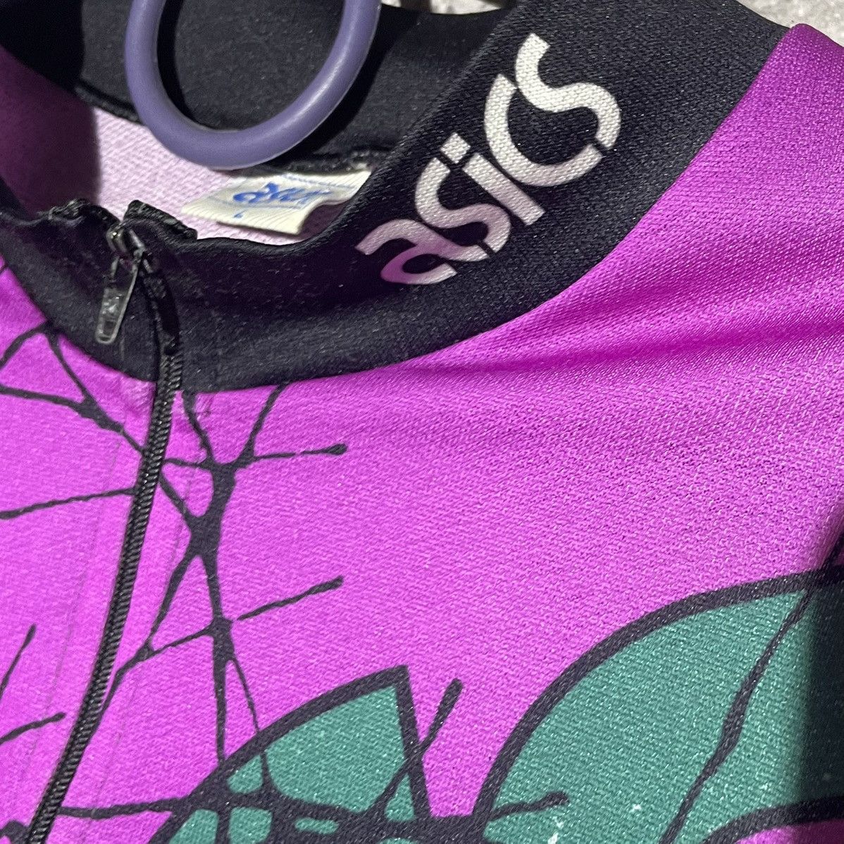 Asics Asics Cycling Velo Shirt Long Sleeve Jersey Rare Size US L / EU 52-54 / 3 - 4 Thumbnail