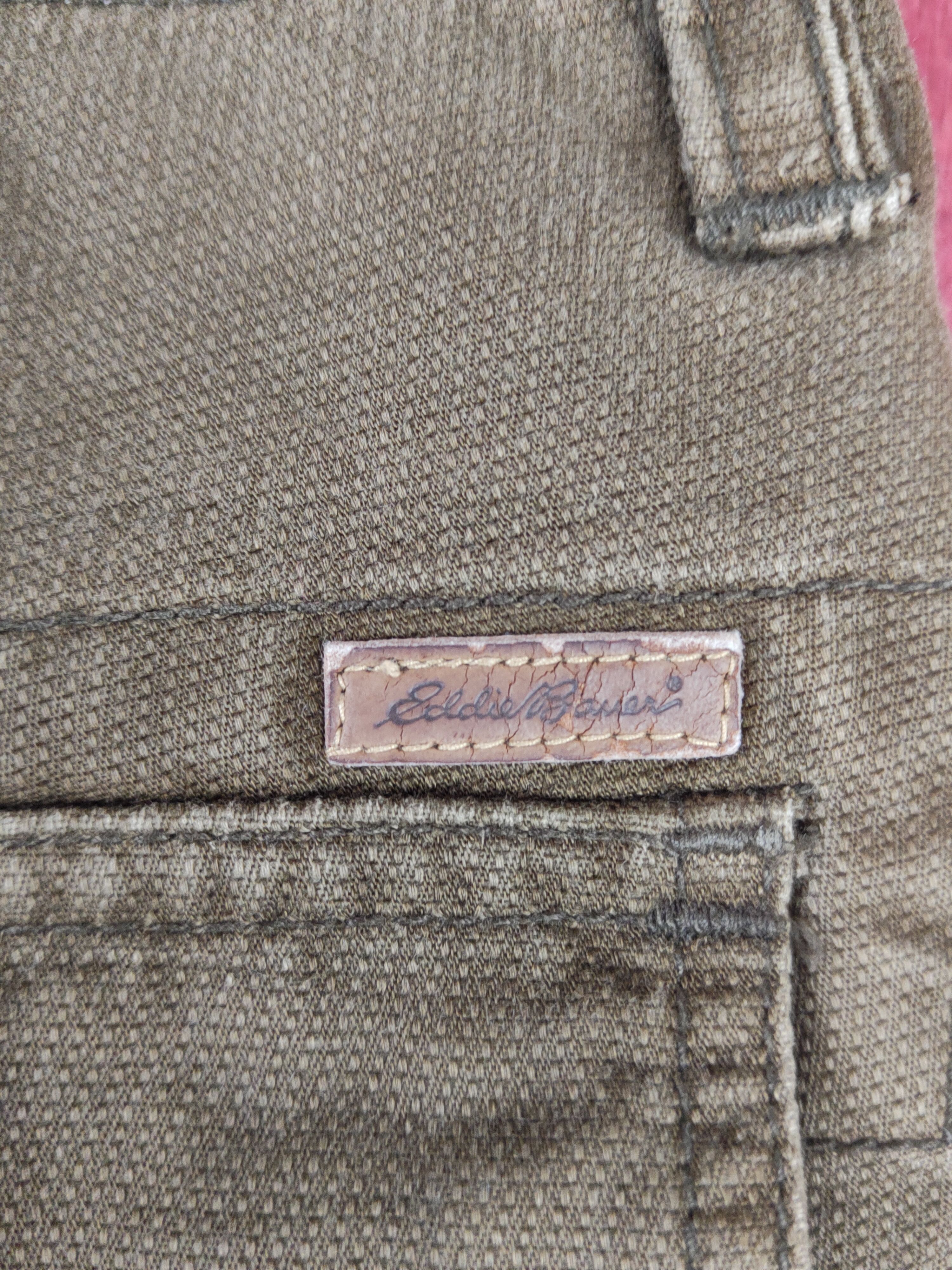 Eddie Bauer Eddie Bauer Dark Brown Multipocket Jeans #S1721 Size US 33 - 10 Thumbnail