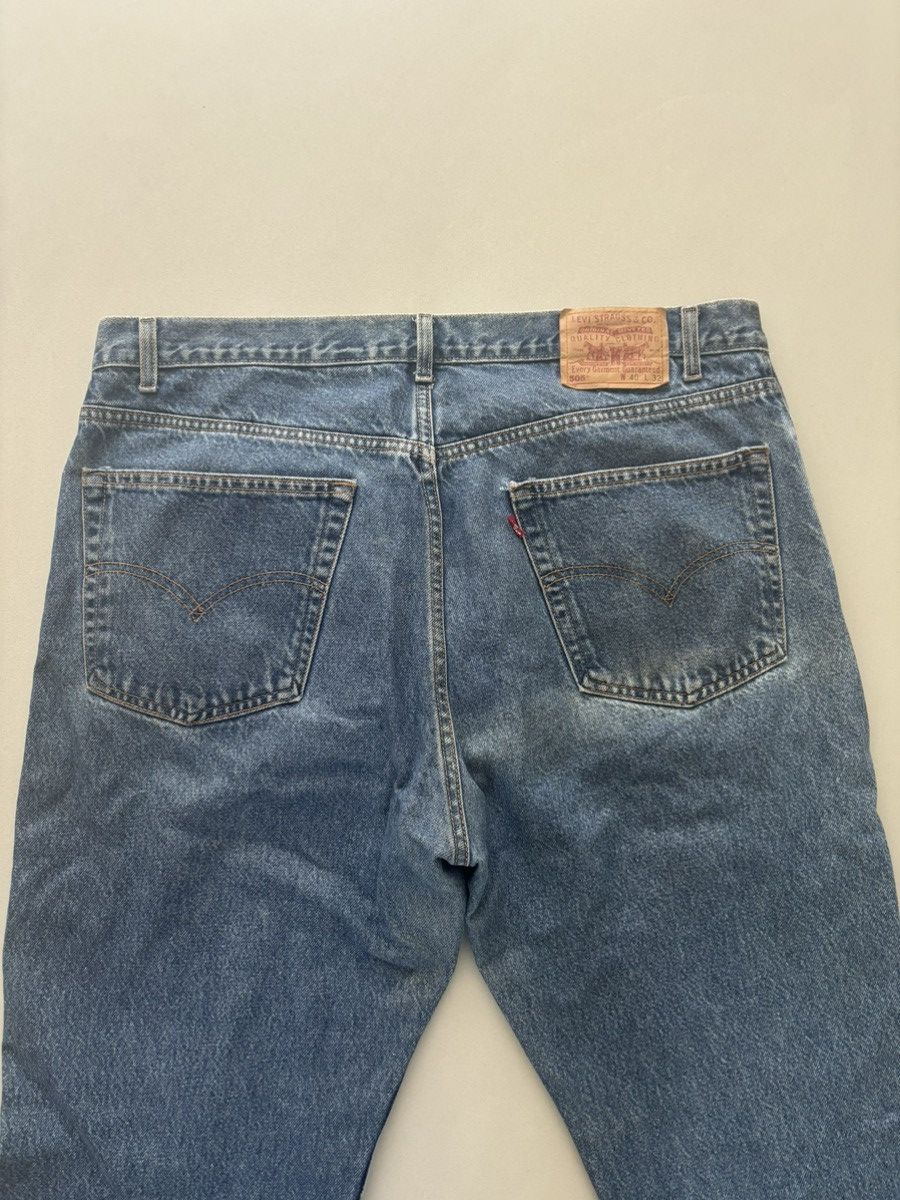 Levi's × Vintage Vintage 90s Levis 505 Denim Jeans-JM1045 Size US 38 / EU 54 - 13 Thumbnail