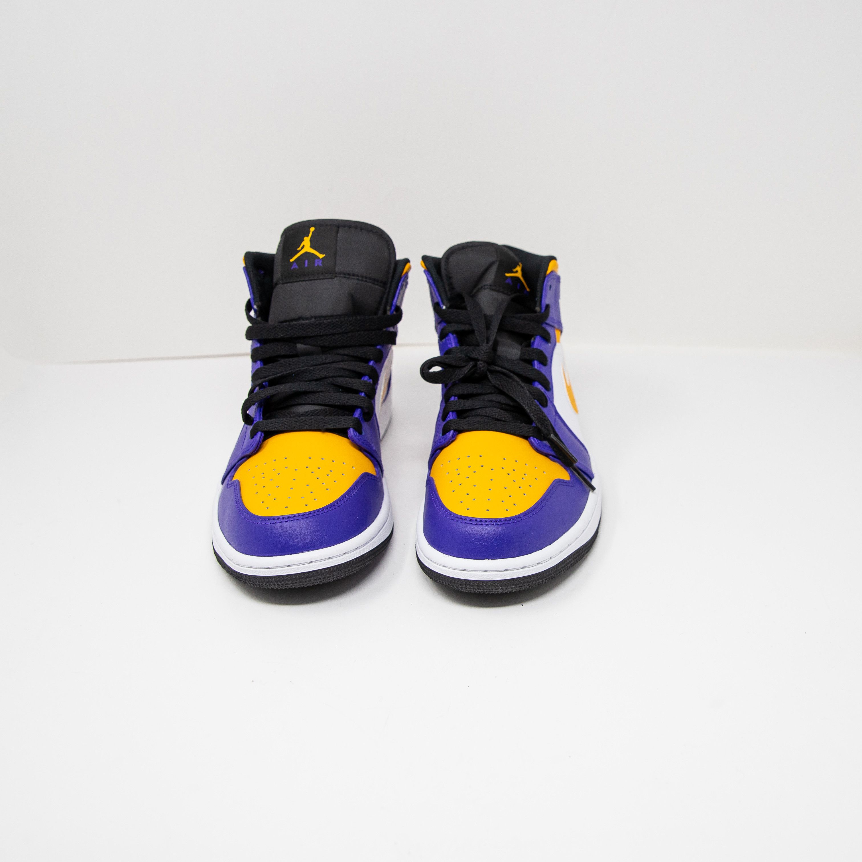 Nike NEW Nike Air Jordan 1 Mid Top Leather Size US 7.5 / IT 37.5 - 2 Thumbnail