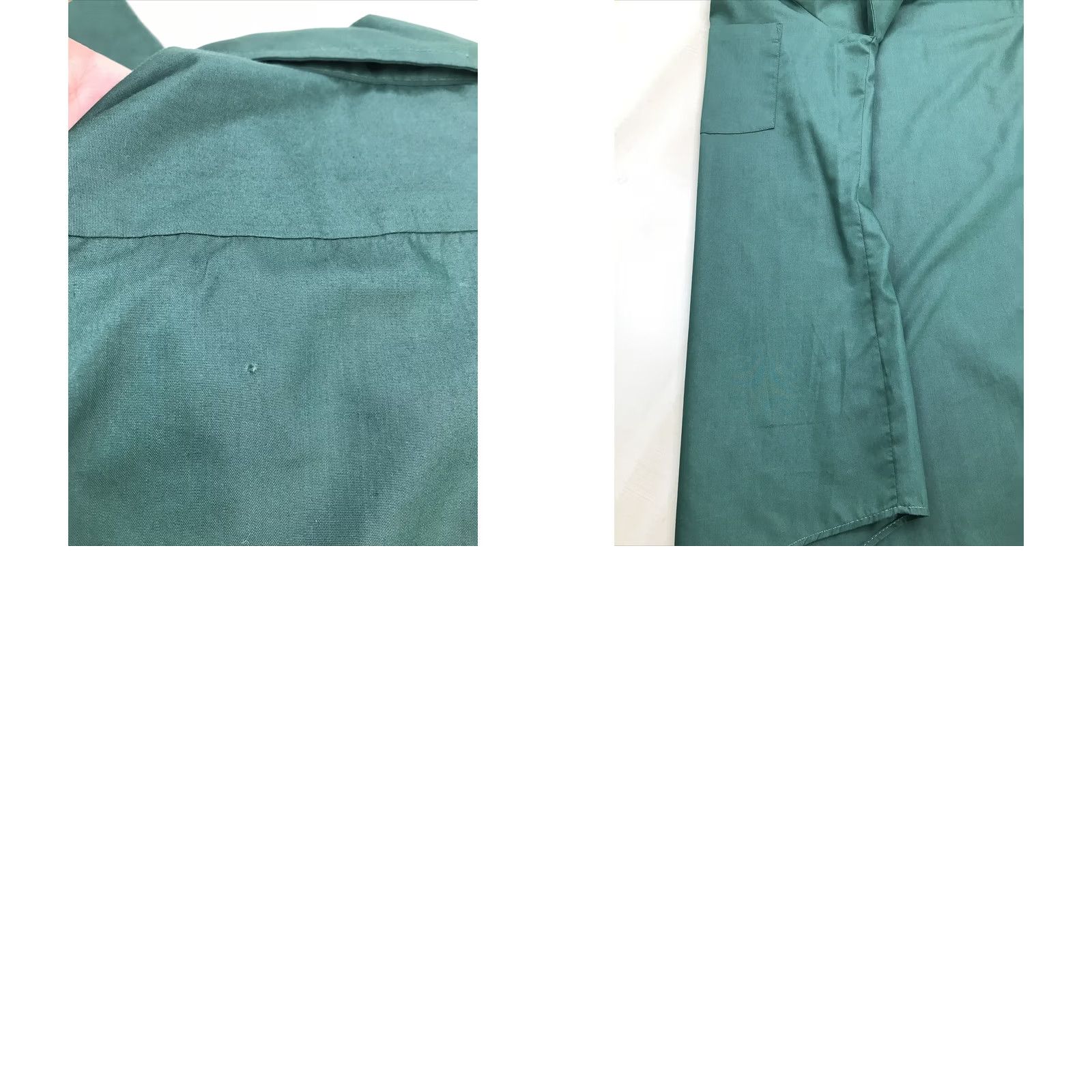 Vintage VINTAGE Towncraft Button-Up Shirt Mens Green 60s 70s Barrel Cuff No Iron Regular M Size US M / EU 48-50 / 2 - 8 Thumbnail