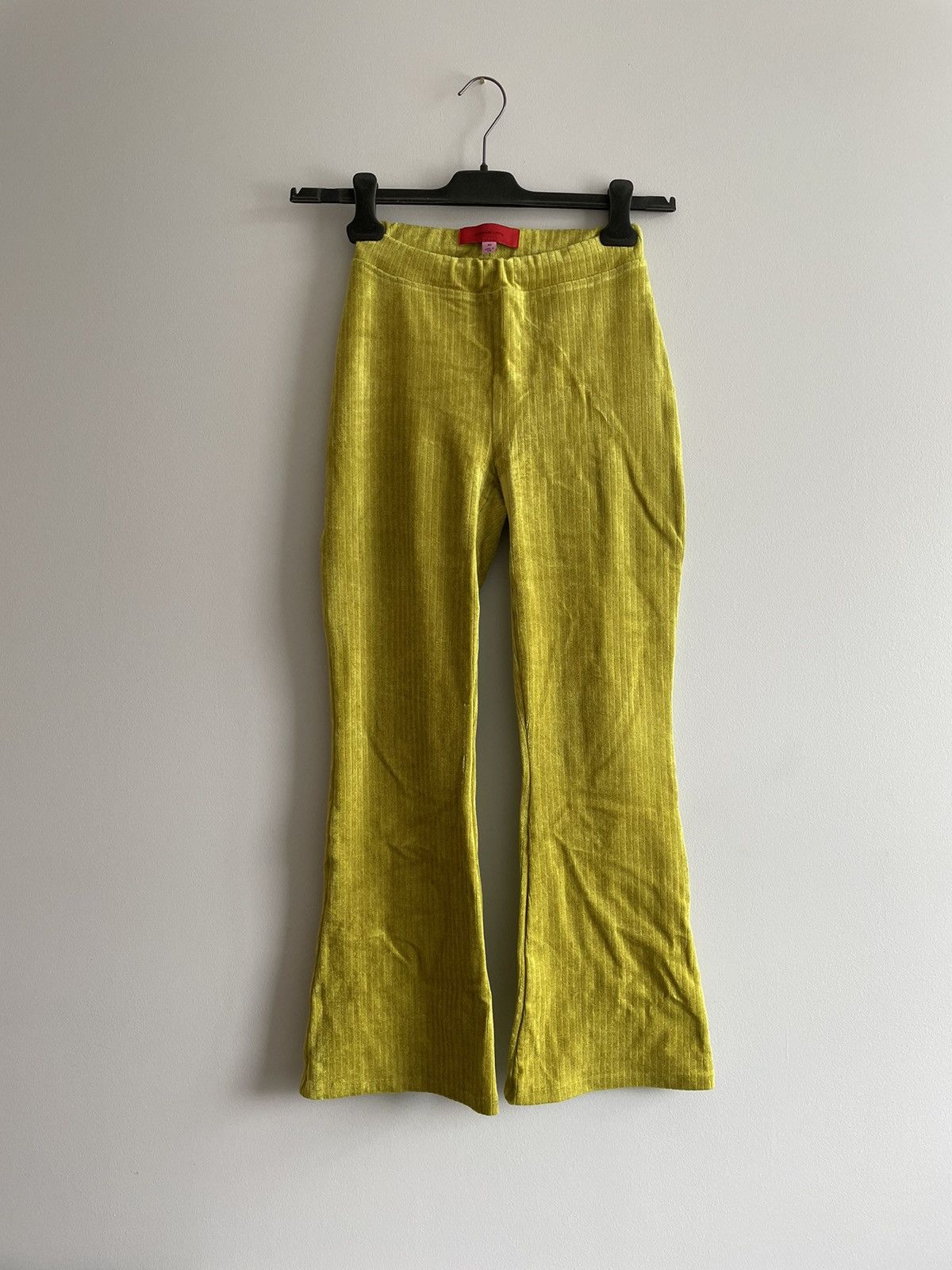 Eckhaus Latta Eckhaus Latta velour flare pants Size 25" / US 0 / IT 36 - 1 Thumbnail