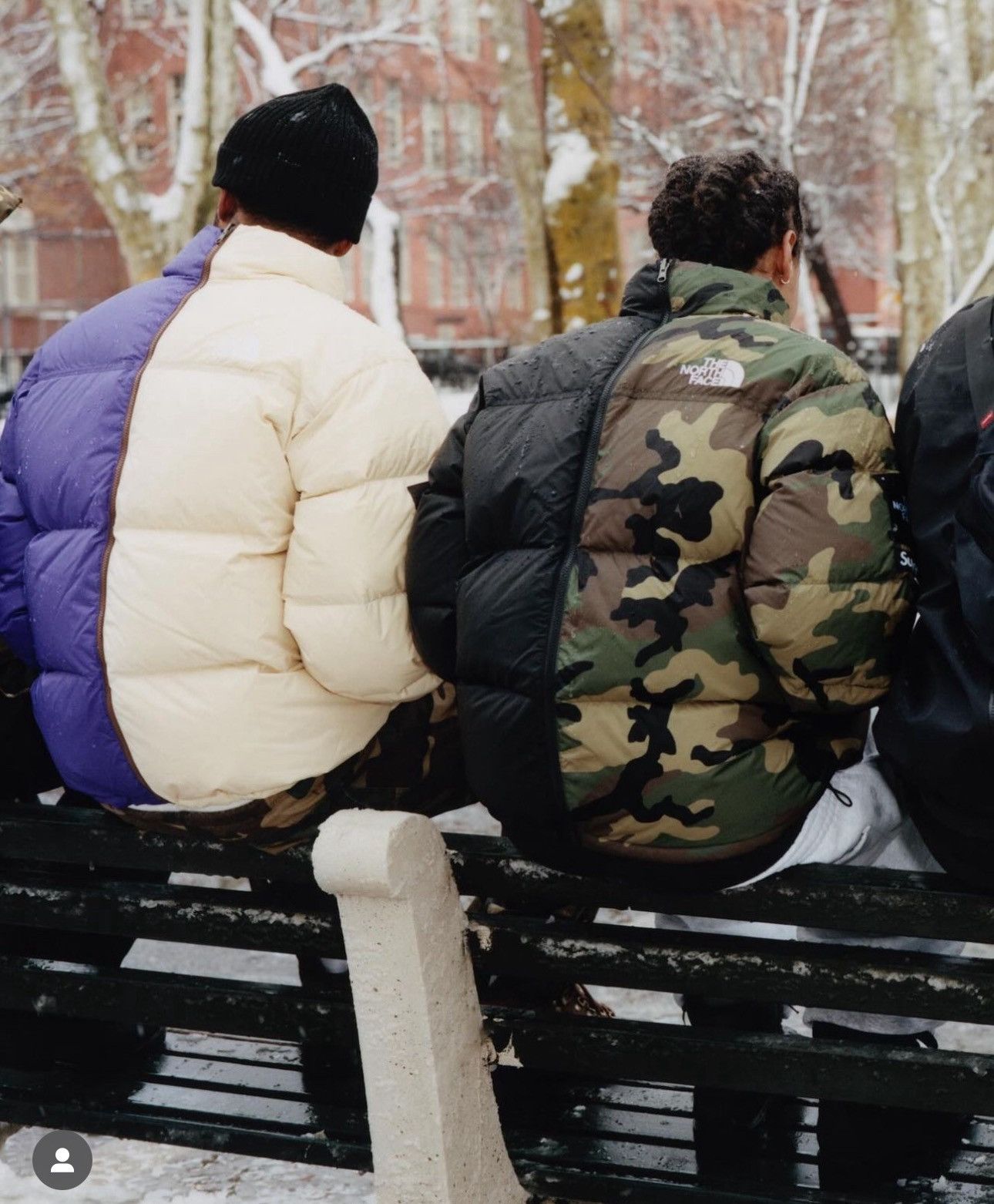 Supreme × The North Face SUPREME x THE NORTH FACE SPLIT NUPTSE JACKET (L) Size US L / EU 52-54 / 3 - 19 Thumbnail