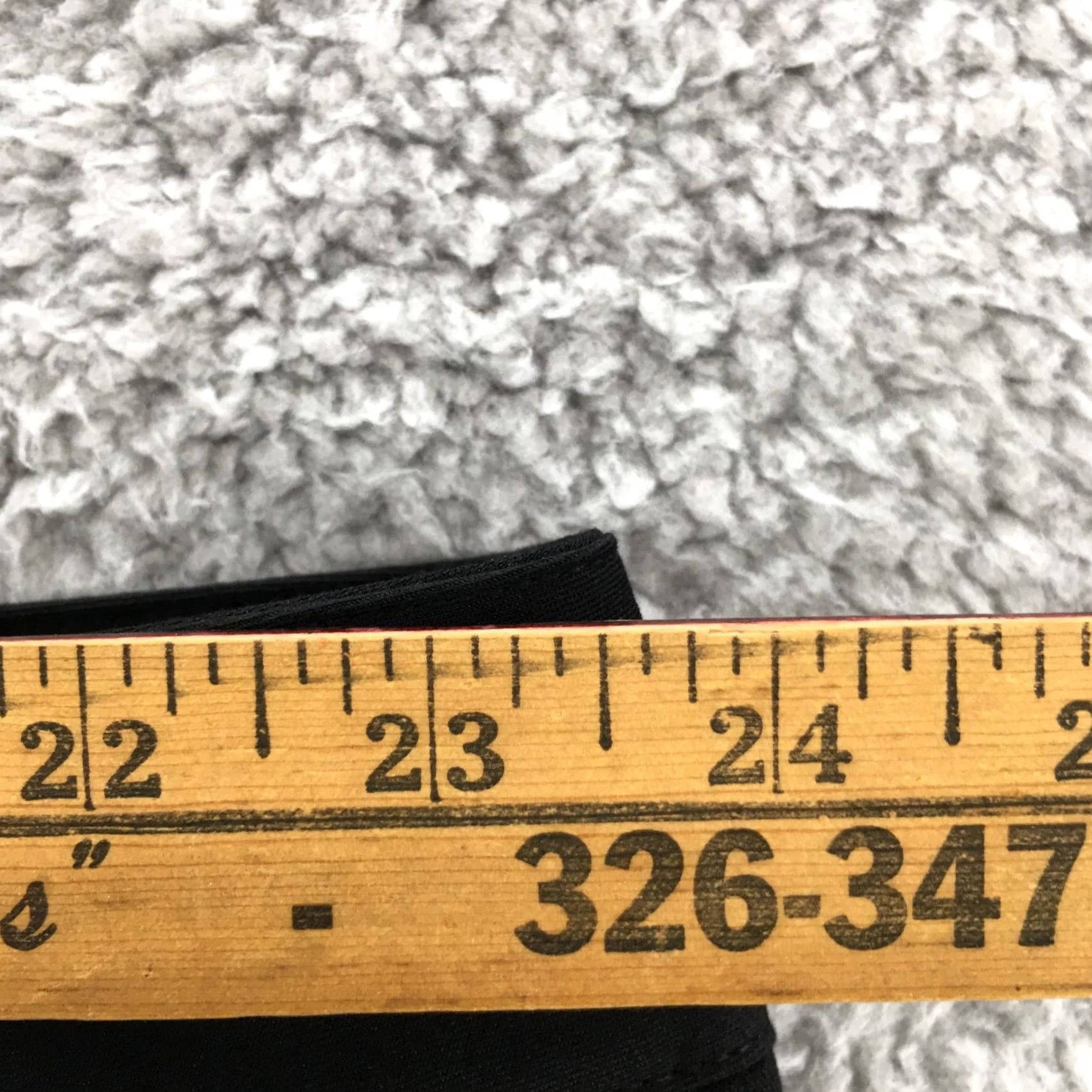 Worthington Worthington Straight Leg Chino Pants Womens 24W Black Hi-Rise NEW Size 42" / US 20 - 7 Thumbnail