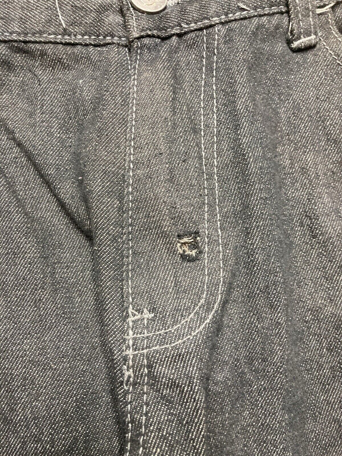 Mecca × Vintage VTG y2k baggy jeans Mecca embroidered black skater 34x28 Size US 34 / EU 50 - 7 Thumbnail