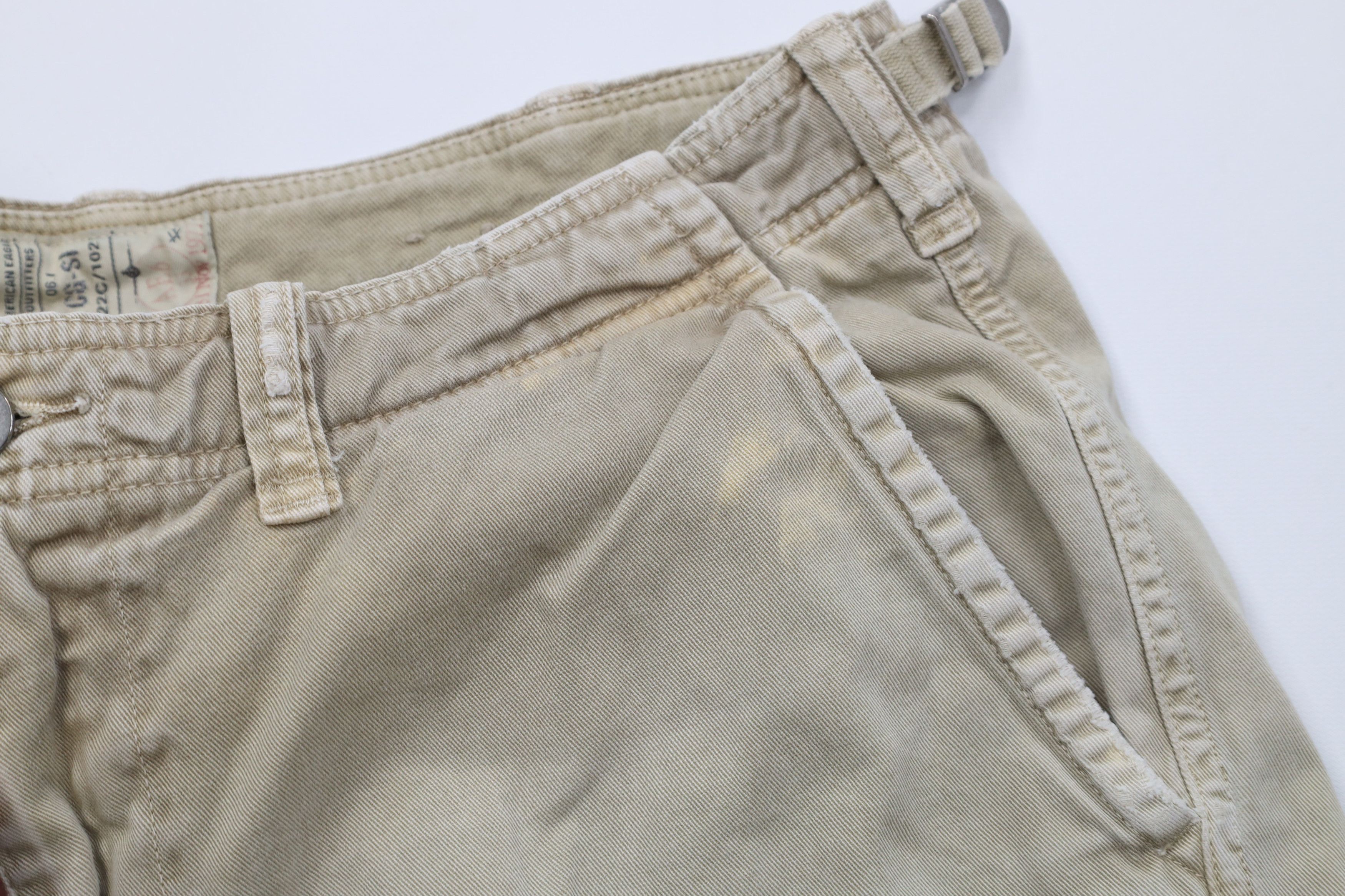 American Eagle Outfitters Vintage 90s Y2K American Eagle Outfitters Cargo Shorts Size US 33 - 8 Thumbnail