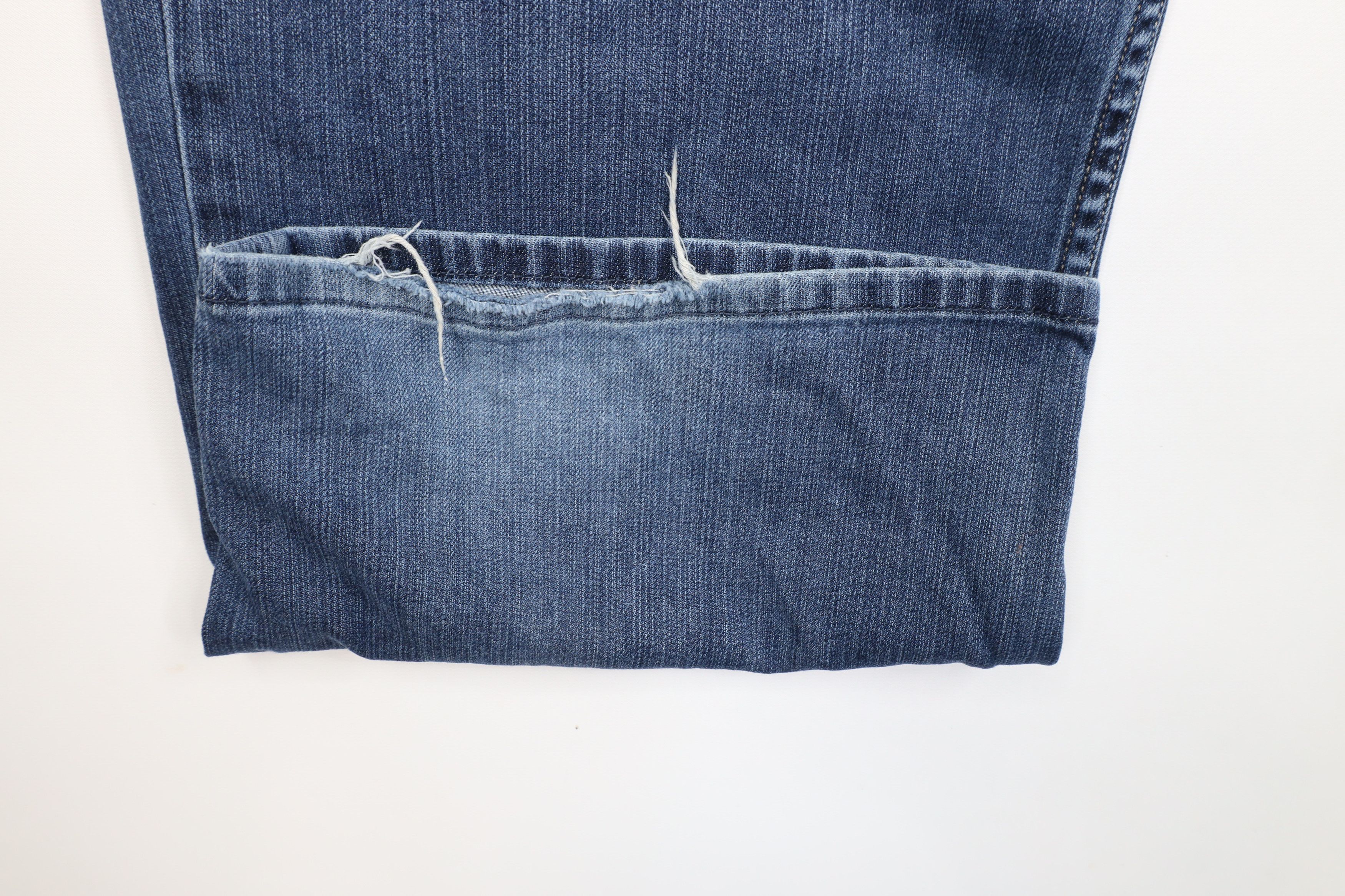Tommy Bahama × Vintage Vintage Tommy Bahama Wide Leg Denim Jeans Stretch Cotton Size US 44 / EU 60 - 5 Thumbnail