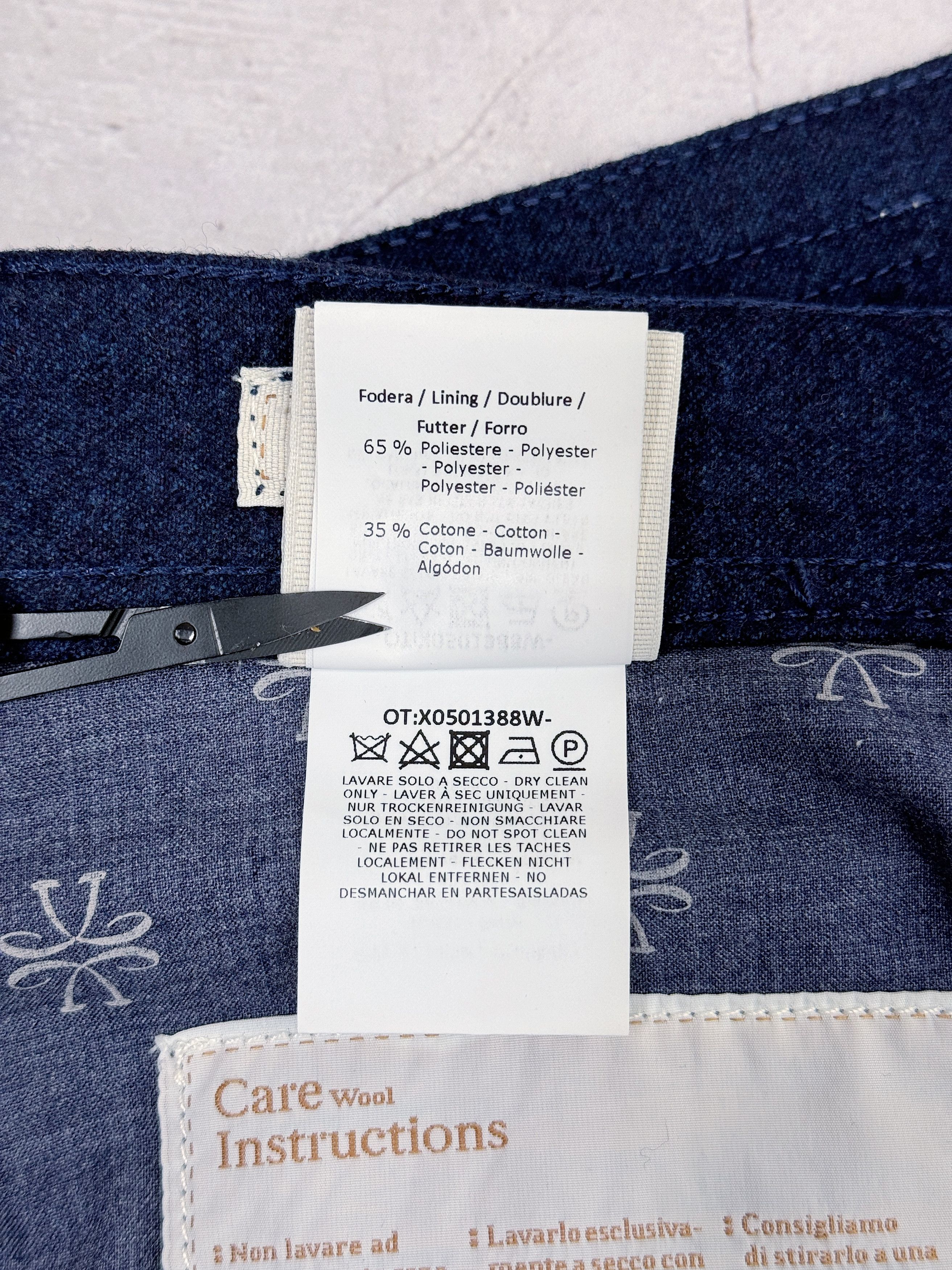 Jacob Cohen Jacob Cohen Wool Pants Trousers Style 622 Size US 33 - 16 Thumbnail