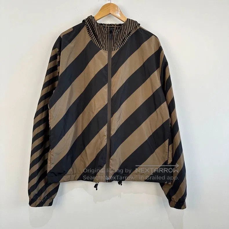 Fendi Fendi FF Print Reversible Windbreaker. Size US XL / EU 56 / 4 - 4 Thumbnail