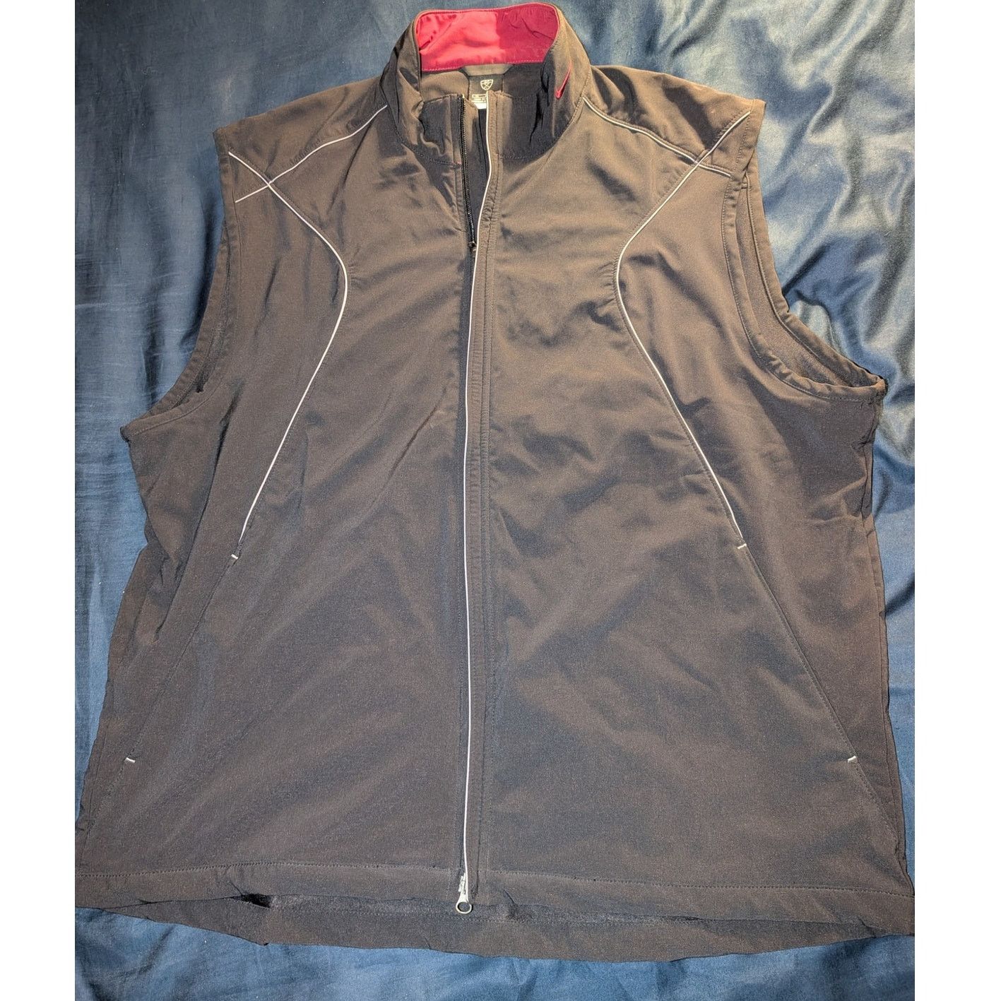 Nike Vintage Nike Golf Clima-Fit Full Zip Vest Size XL Men's Size US XL / EU 56 / 4 - 1 Thumbnail