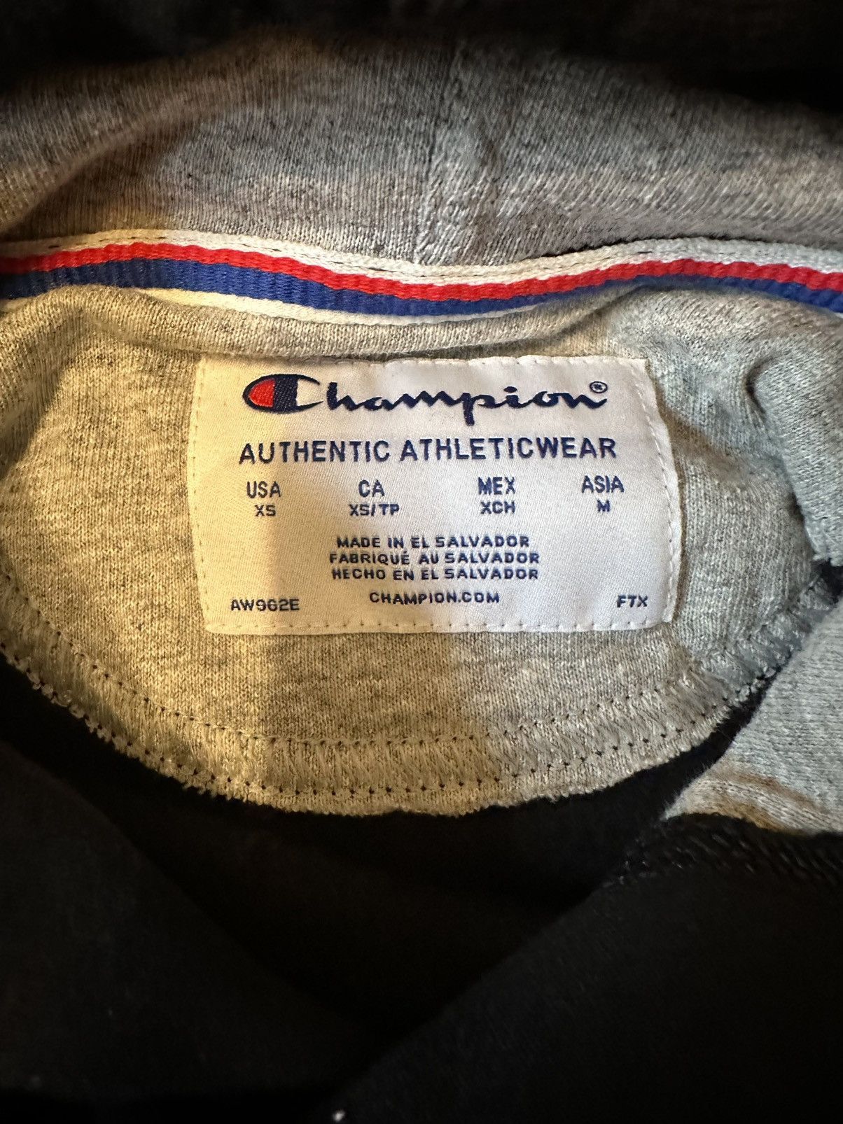 Champion Champion Hoodie Brand New Black Size US XS / EU 42 / 0 - 5 Thumbnail