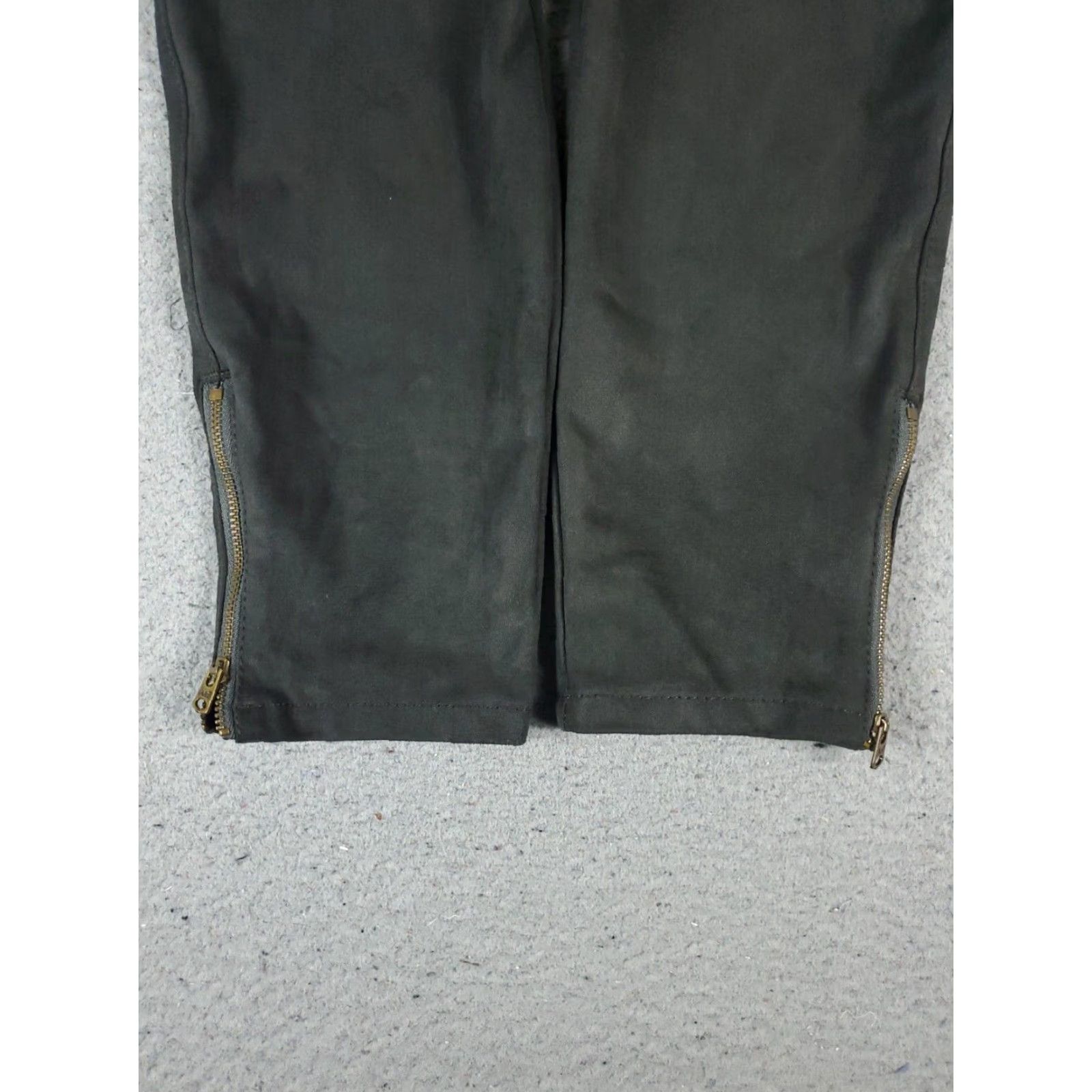 Abercrombie & Fitch Abercrombie & Fitch Jeans Womens Size 8 32x29 Gray Straight Pants with Zipper Size 30" / US 8 / IT 44 - 6 Thumbnail
