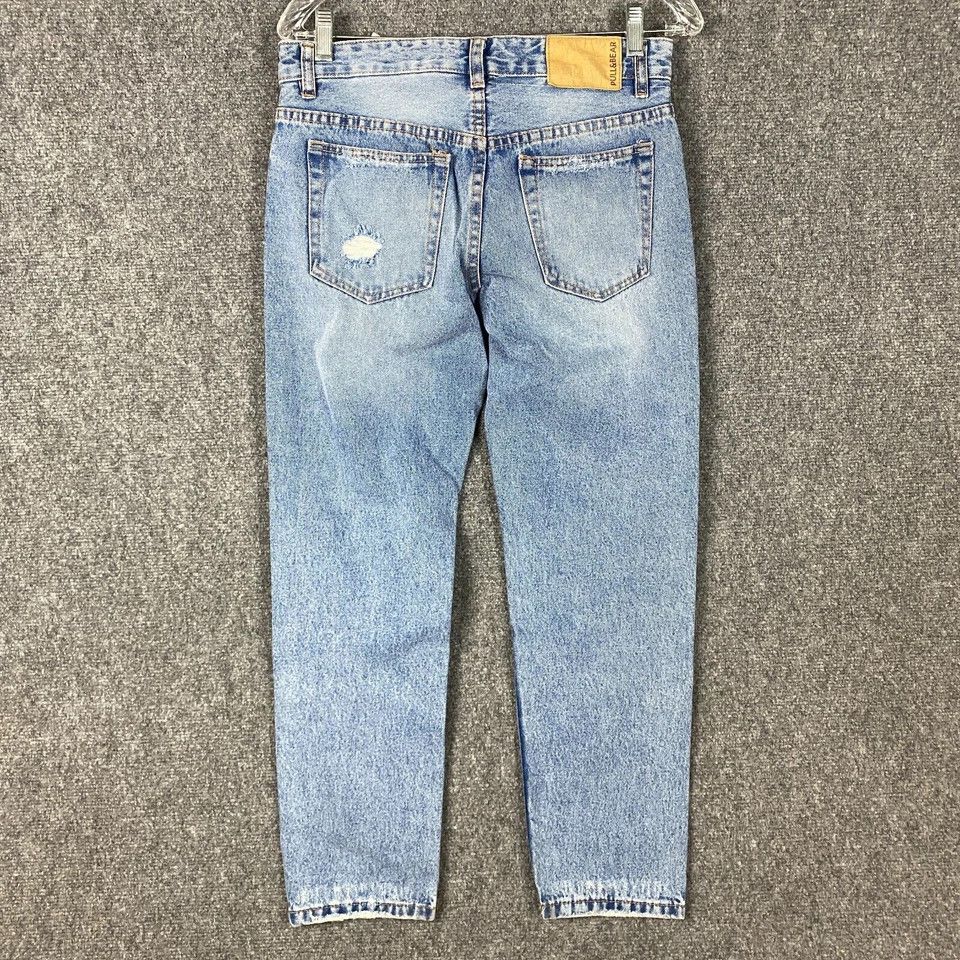 Pull & Bear Pull & Bear Jeans Women's Size 26 Cigarette Low Waist Denim Size 30" / US 8 / IT 44 - 6 Thumbnail