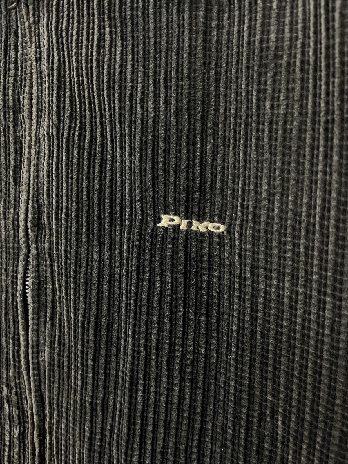 Vintage Piko Corduroy Casual Zip Up Jacket