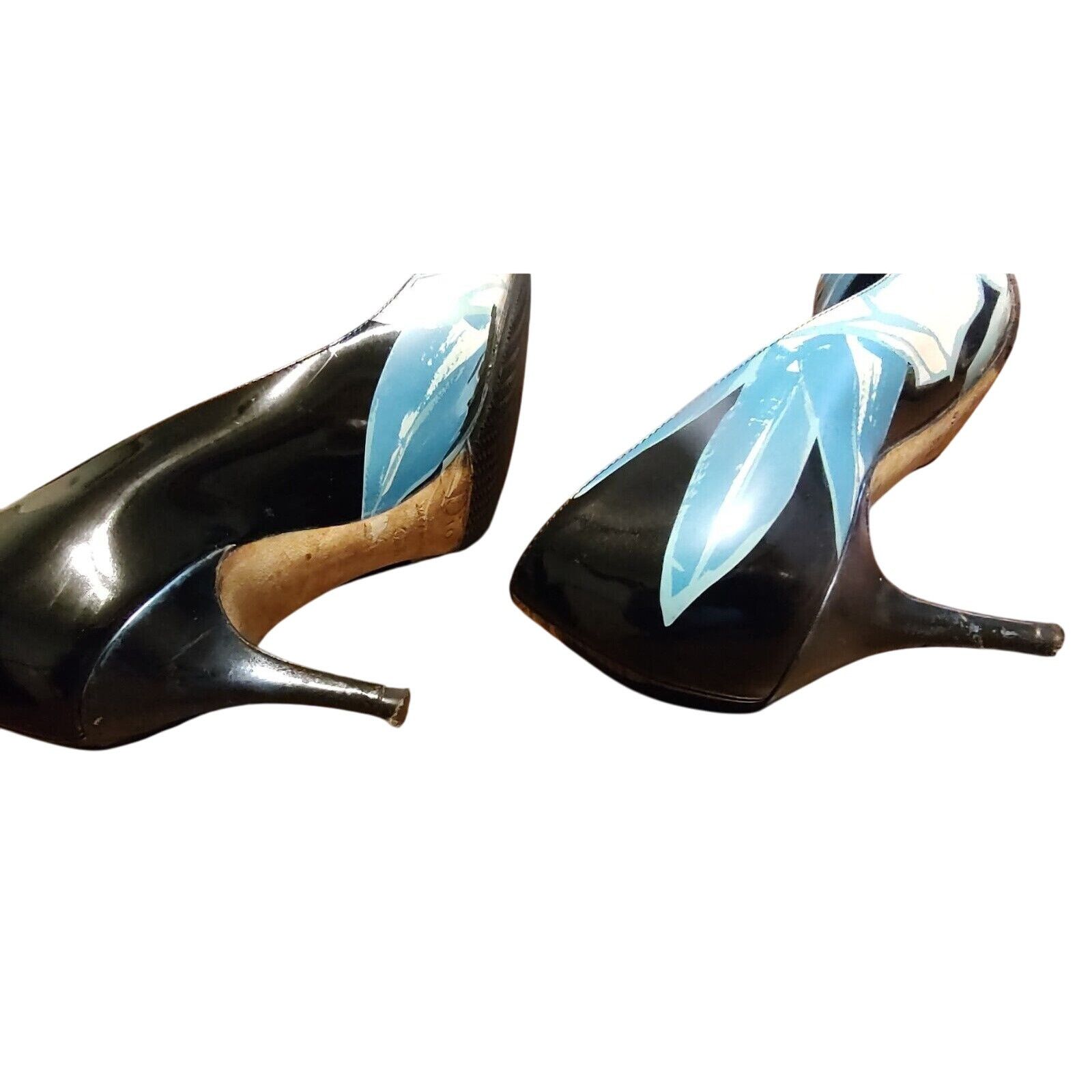 Dior CHRISTIAN DIOR Patent leather Pumps Heels Size 36.5 Size US 6.5 / IT 36.5 - 7 Thumbnail