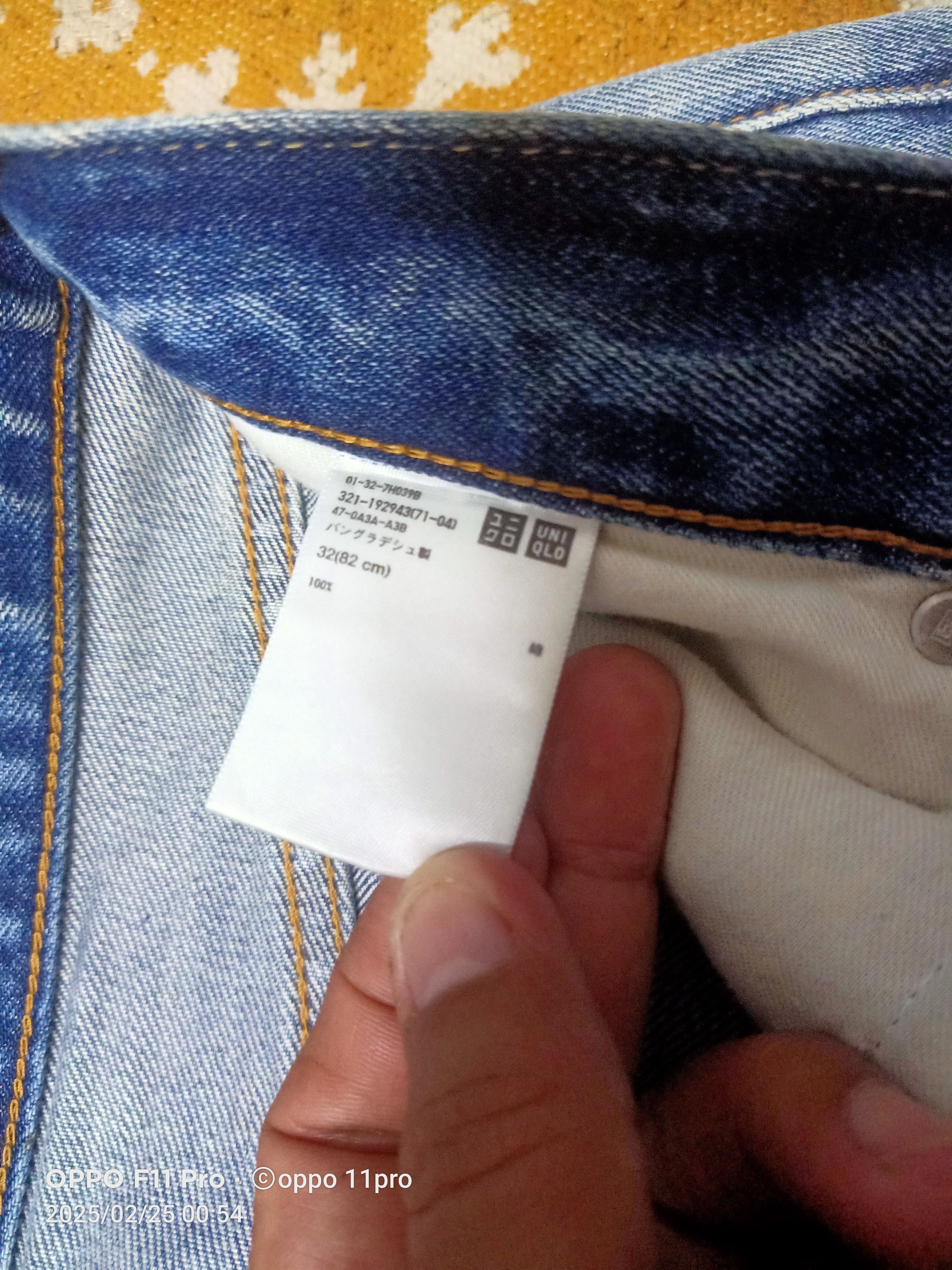 If Six Was Nine × Japanese Brand × Uniqlo Uniqlo Denim Blacktag Distressdenim Size US 32 / EU 48 - 7 Thumbnail