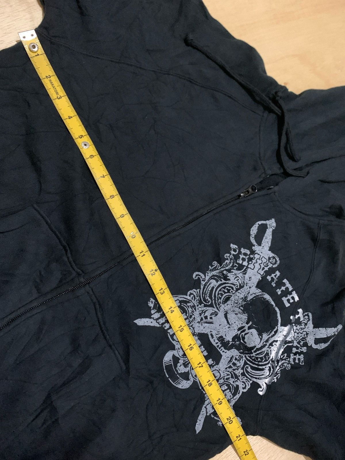 Hysteric Glamour × If Six Was Nine × Japanese Brand Y2k Private Time Mistylove Skull Hoodie Size US M / EU 48-50 / 2 - 10 Thumbnail
