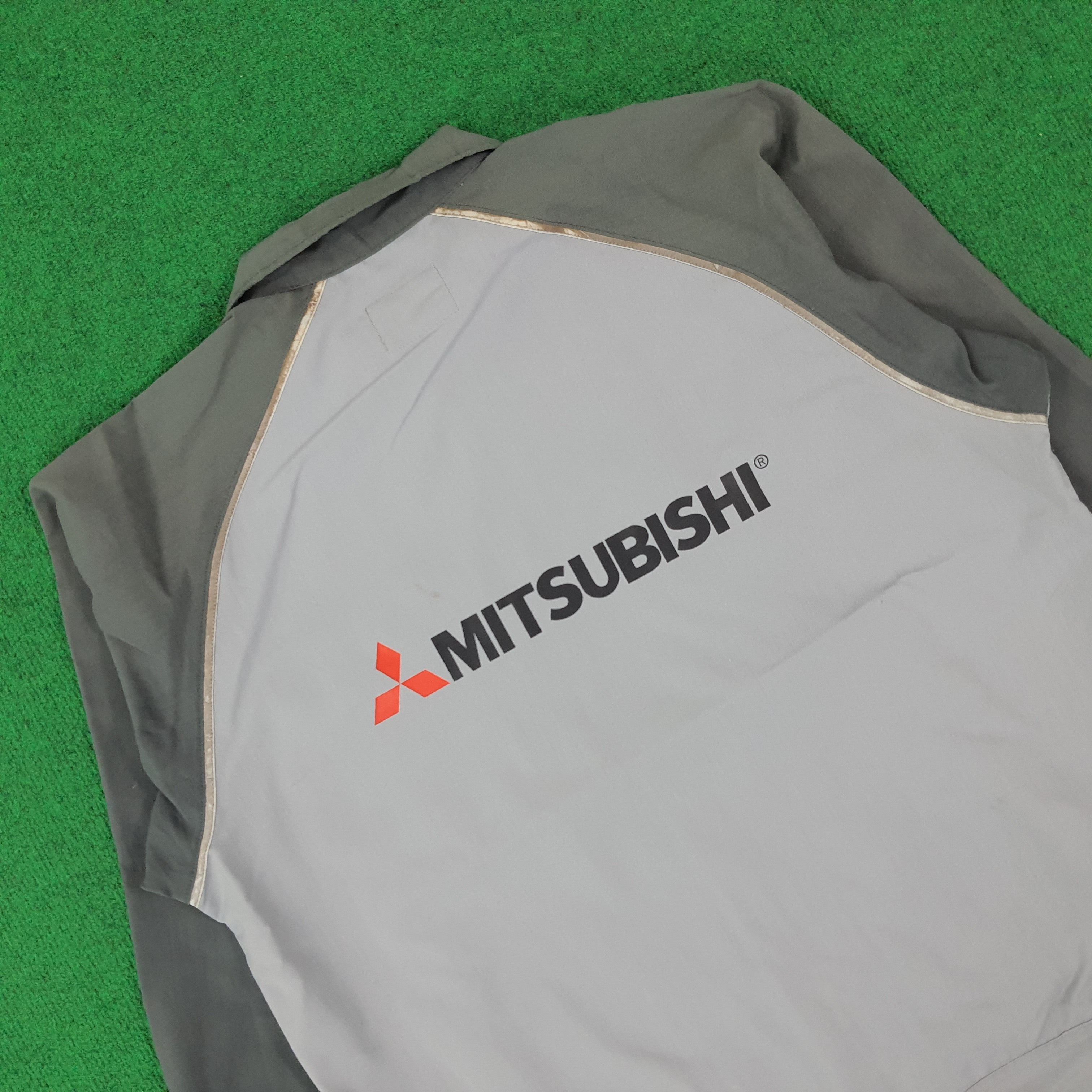 Japanese Brand Vintage Mitsubishi Japan Motorsports Racing Jacket C243N31 Size US M / EU 48-50 / 2 - 2 Thumbnail