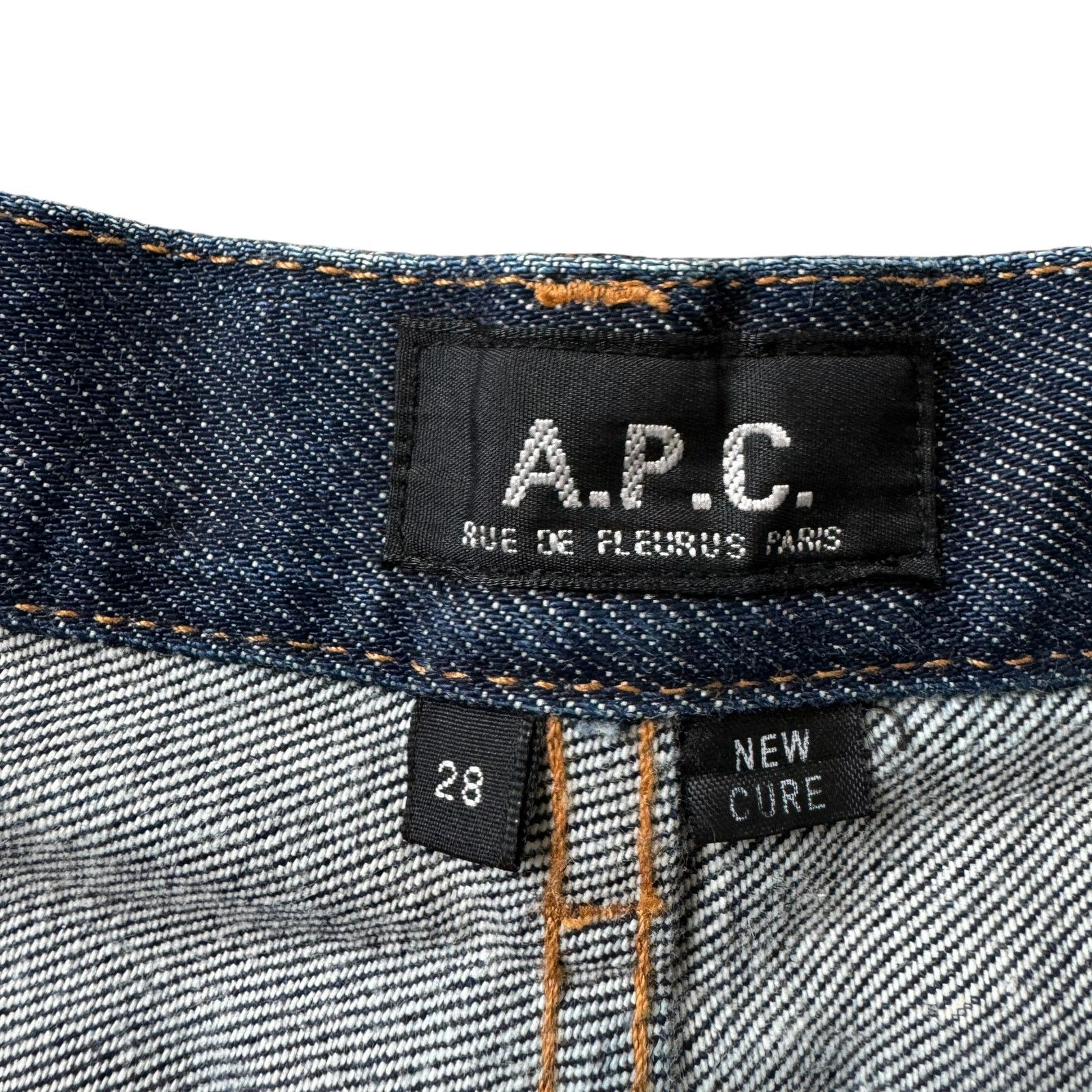 A.P.C. A.P.C. Rue de Fleurus Paris New Cure Jeans Dark Wash Size US 28 / EU 44 - 4 Thumbnail