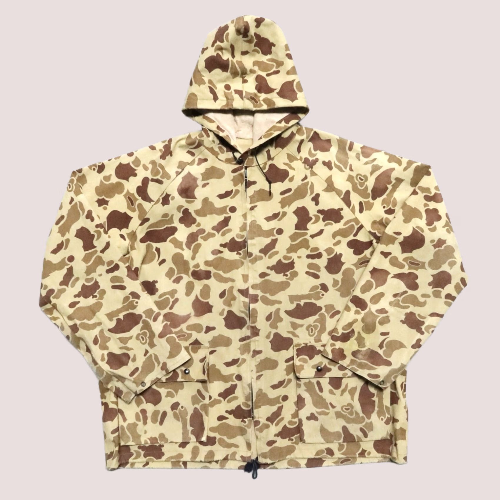 Eddie Bauer Vintage Eddie Bauer Waterproof Parka Jacket M Camouflage Brown Mens Size US M / EU 48-50 / 2 - 1 Thumbnail