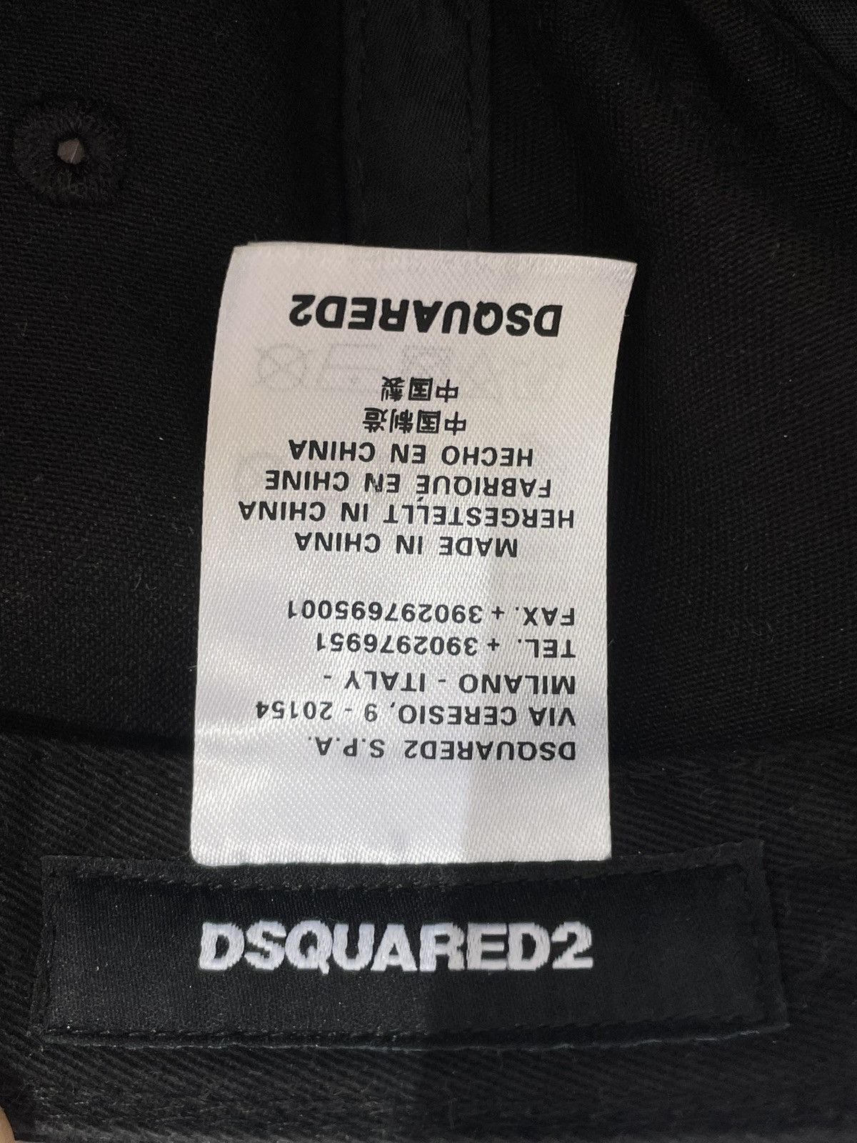 Dsquared2 Dsquared2 black hat worn 5,6 times Size ONE SIZE - 6 Thumbnail