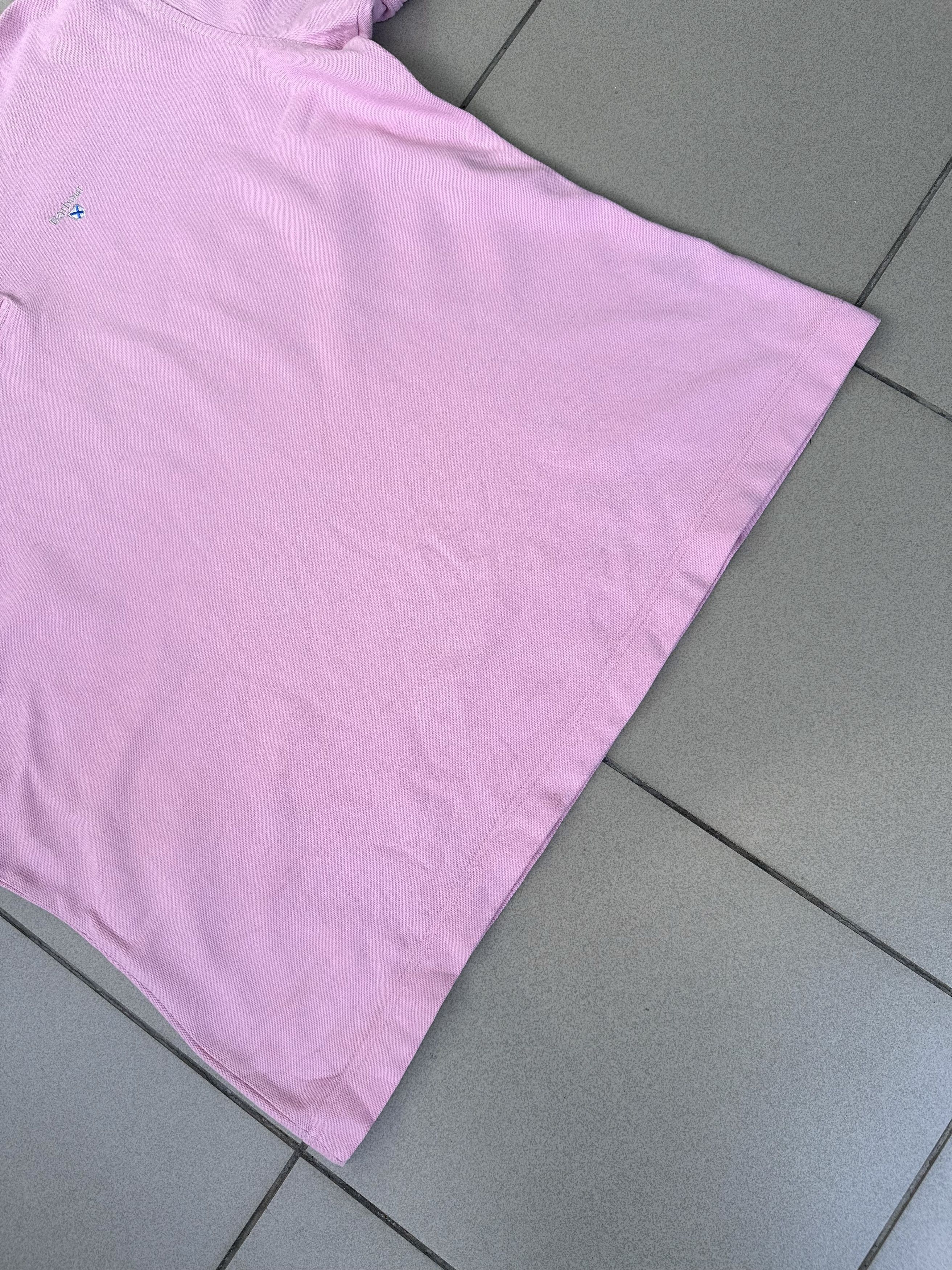 Barbour Barbour dusty pink polo casual tee Size US XL / EU 56 / 4 - 4 Thumbnail