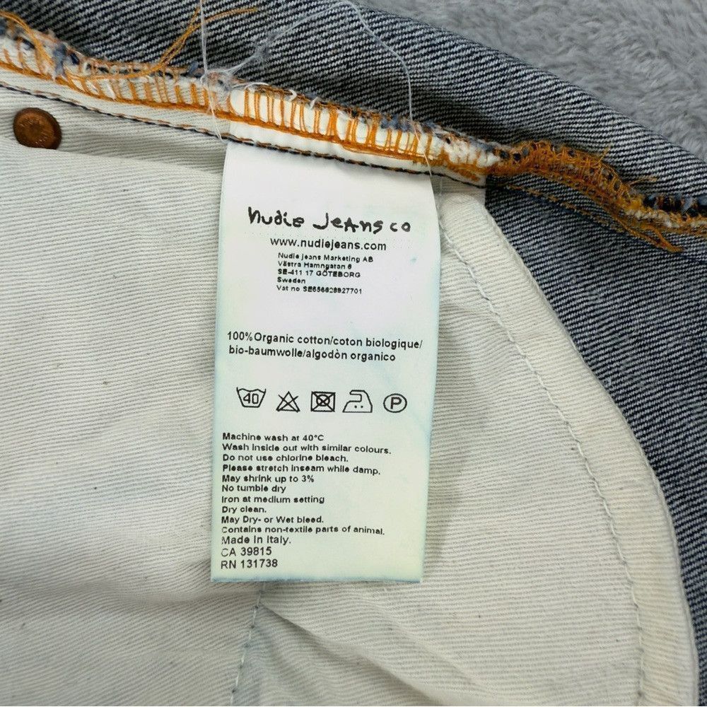 Nudie Jeans Nudie Jeans Grim Tim Dry Ring Men's Size 31x30 NJ1000298 Bu Size US 31 - 6 Thumbnail