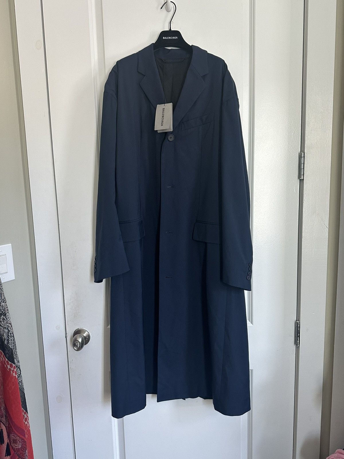 Balenciaga 2021 technical tailored coat Size US M / EU 48-50 / 2 - 1 Thumbnail