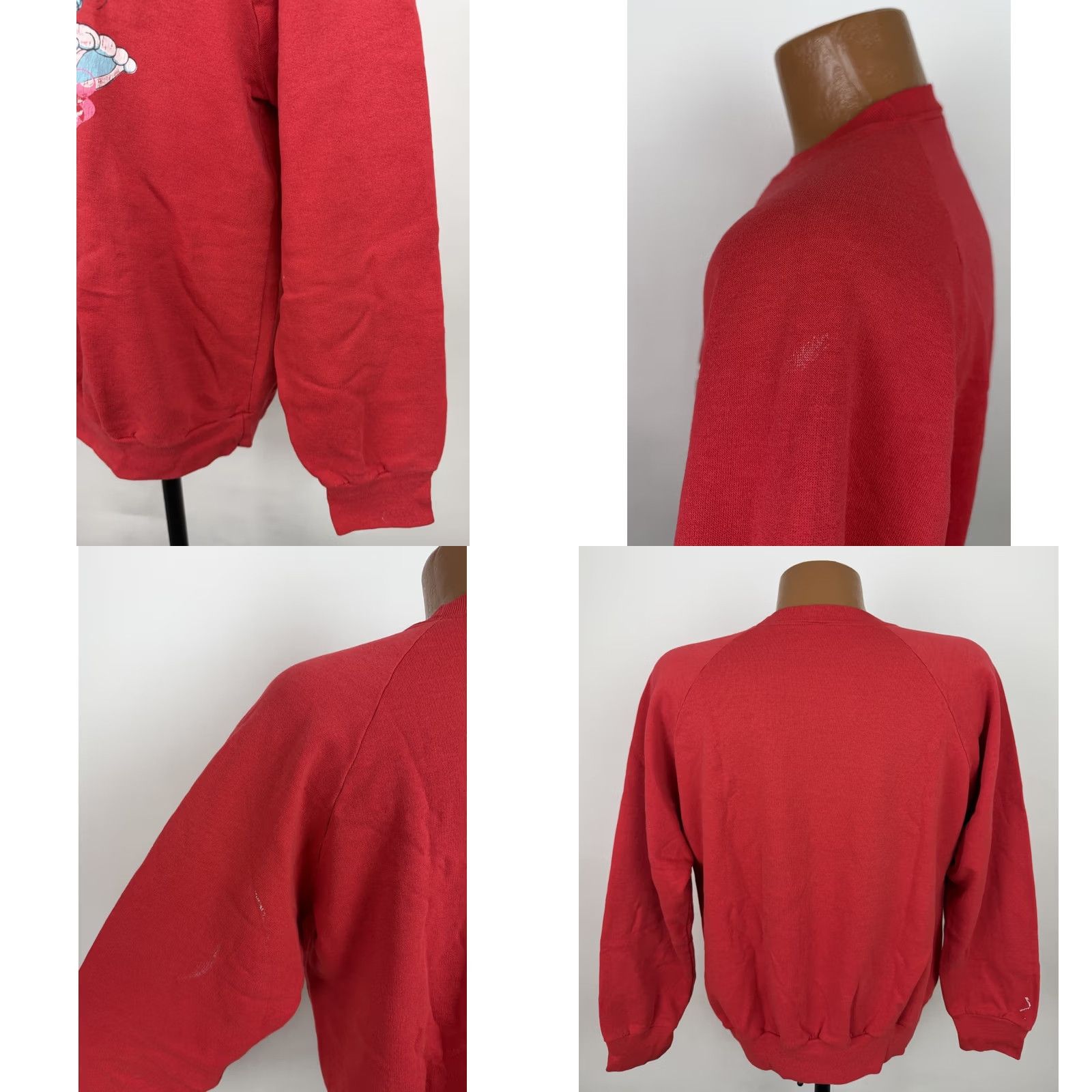 Vintage VINTAGE Belton Sweatshirt Mens L Red Christmas Raglan Crewneck Bears Holiday 80s 90s Pullover Shirt Size US L / EU 52-54 / 3 - 8 Thumbnail