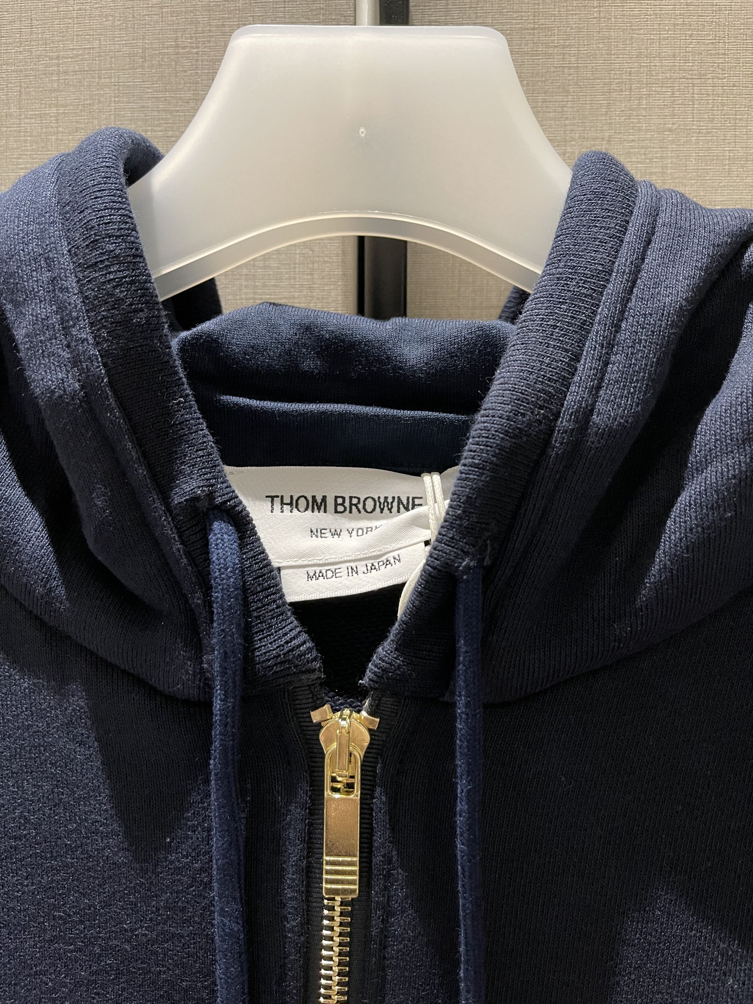 Thom Browne Thom Browne Zip Hoodie Navy Size US L / EU 52-54 / 3 - 2 Thumbnail