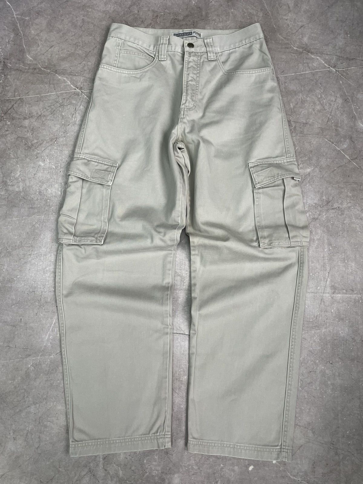 Quiksilver Surf style cargo carpenter retro pants Quiksilver USA y2k Size US 30 / EU 46 - 1 Thumbnail