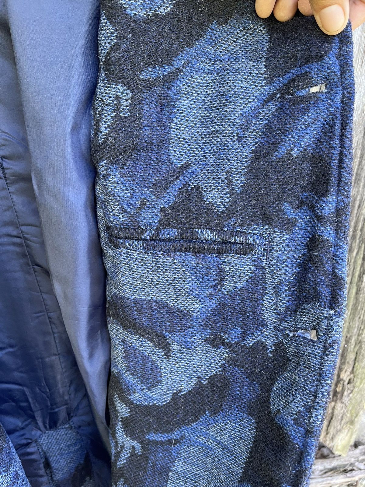 Marshall Artist Marshall Artist Camo Jacquard Peacoat - Rare UK Designer Size US S / EU 44-46 / 1 - 21 Thumbnail