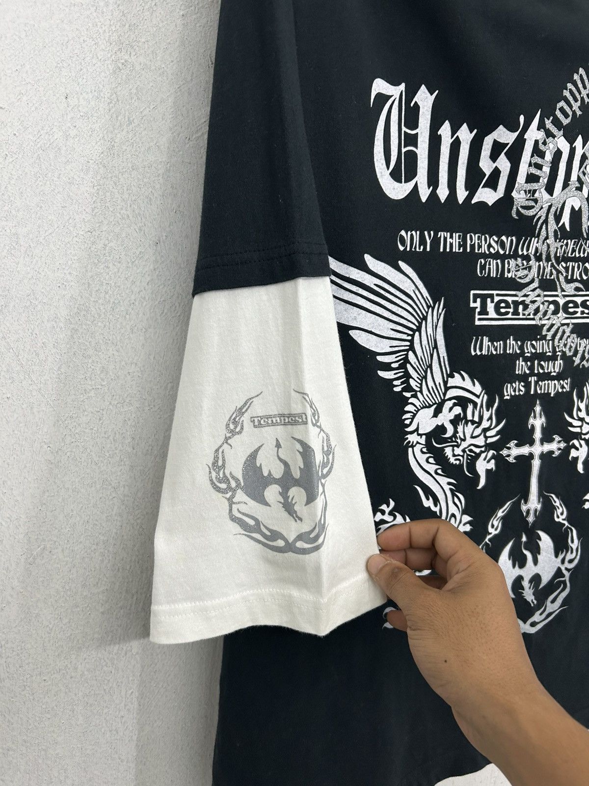 Le Grande Bleu (L.G.B.) Tempest Unstoppable Affliction West Chopper Relaxed Fit Size US XL / EU 56 / 4 - 6 Thumbnail
