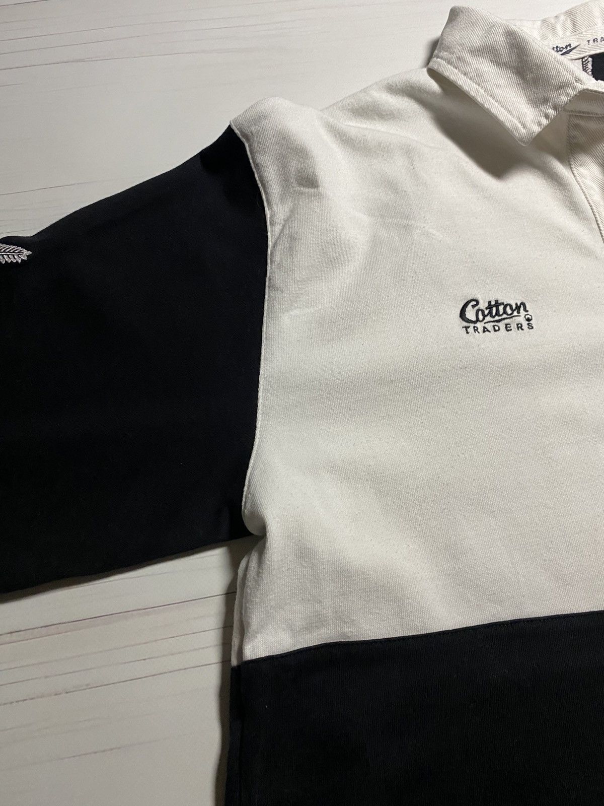 Cotton Traders × Vintage Vintage Cotton Traders New Zealand 90’s y2k rugby t shirt Size US L / EU 52-54 / 3 - 9 Thumbnail