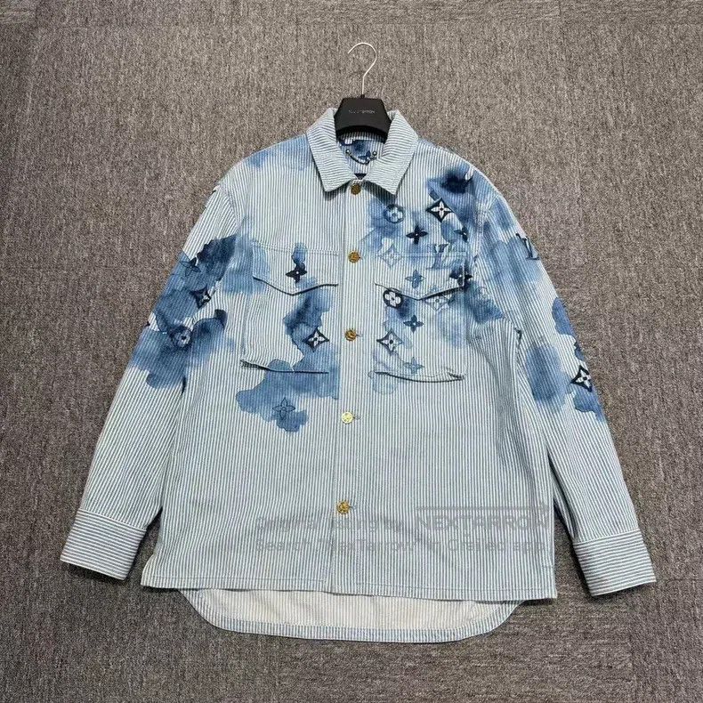 Louis Vuitton Louis Vuitton Ink presbyopic shirt Size US L / EU 52-54 / 3 - 1 Thumbnail