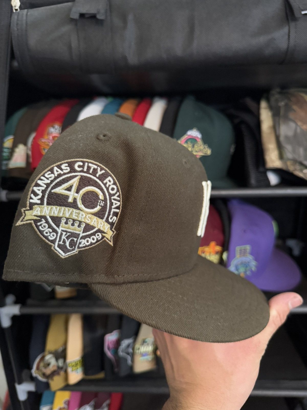 Hat Club × New Era KANSAS CITY ROYALS HATCLUB EXCLUSIVE 7 1 2 Size ONE SIZE - 2 Thumbnail