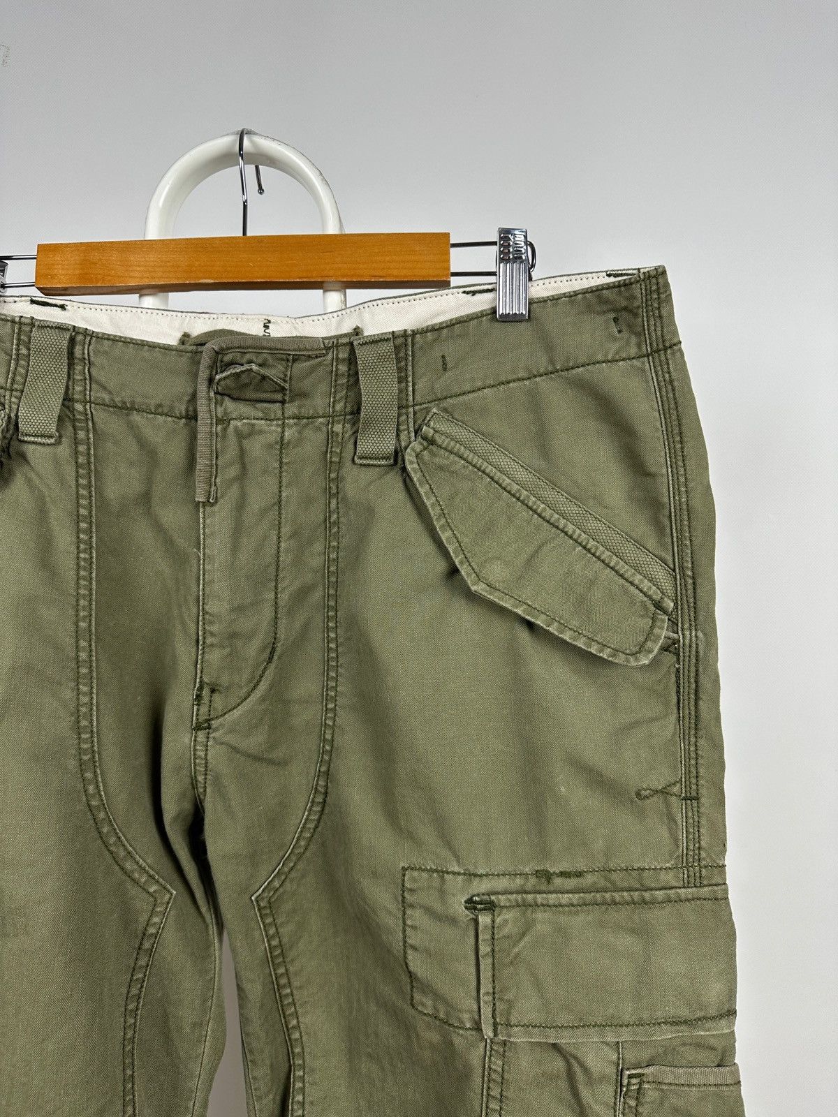 Japanese Brand Vintage Polo Ralph Lauren Cargo Tactical Multi Pockets Pants Size US 36 / EU 52 - 7 Thumbnail